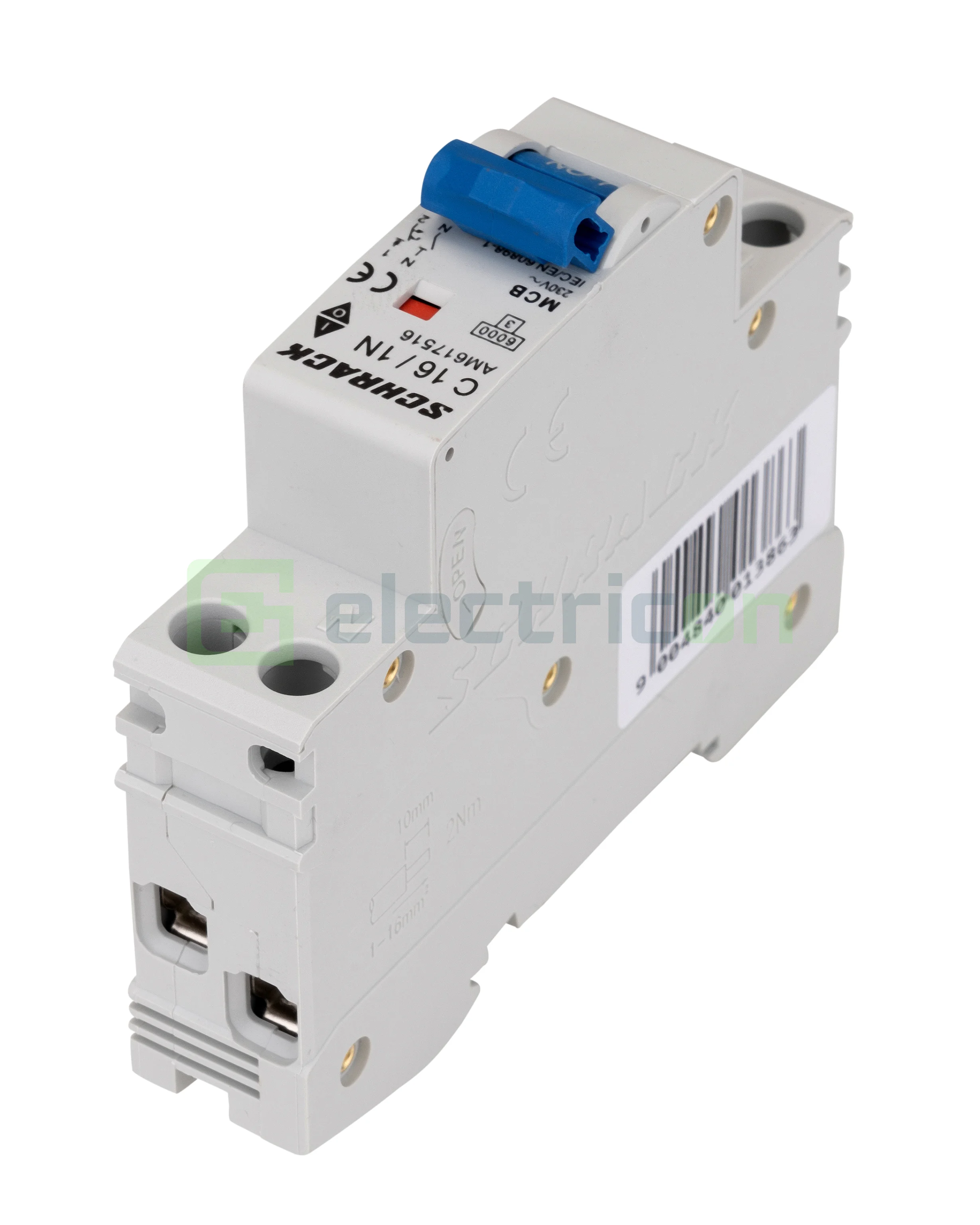 Siguranta Automata MCB Schrack Curba C 16 A 1P+N Cod AM617516 [4]