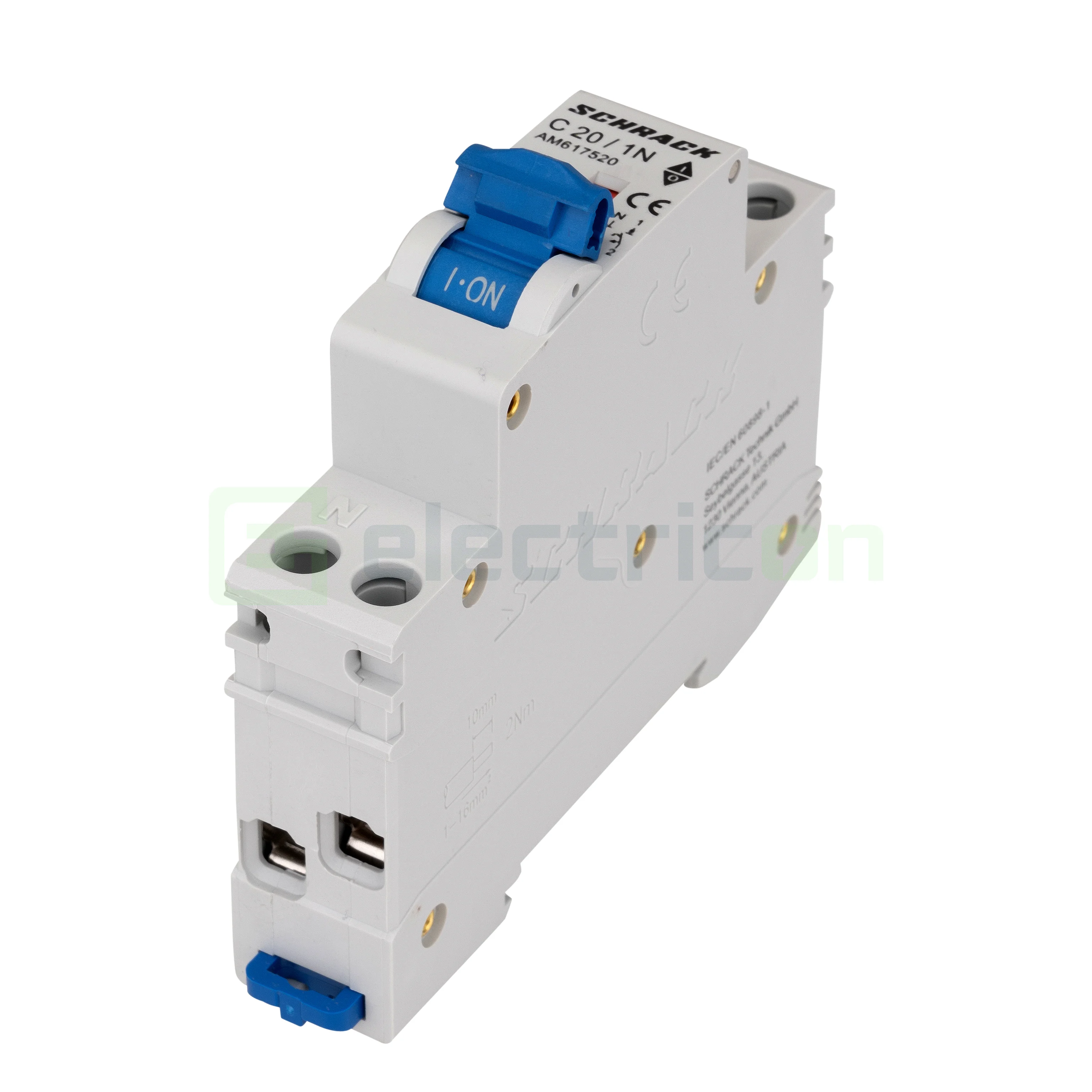 Siguranta Automata MCB Schrack Curba C 20 A 1P+N Cod AM617520 [8]