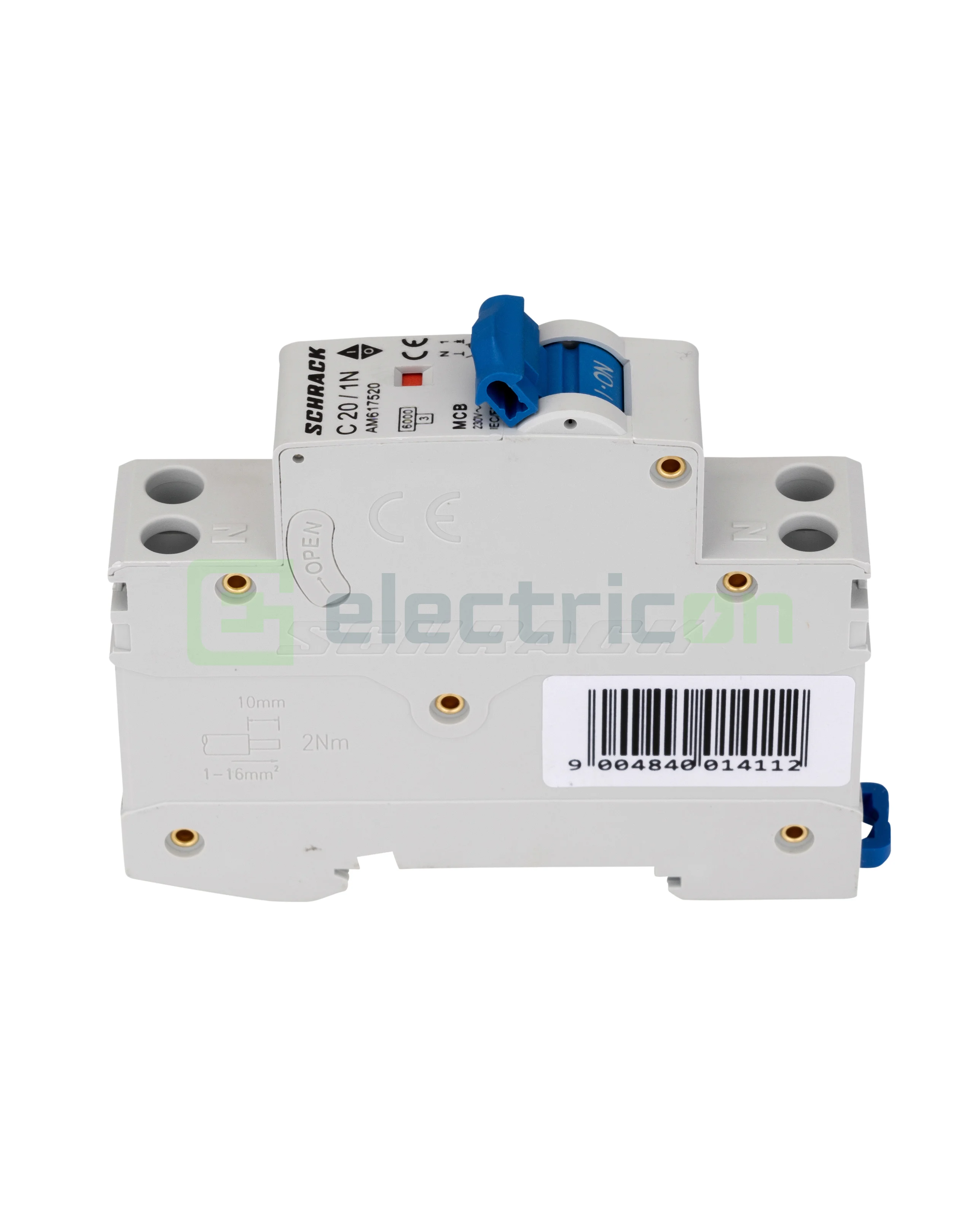 Siguranta Automata MCB Schrack Curba C 20 A 1P+N Cod AM617520 [4]