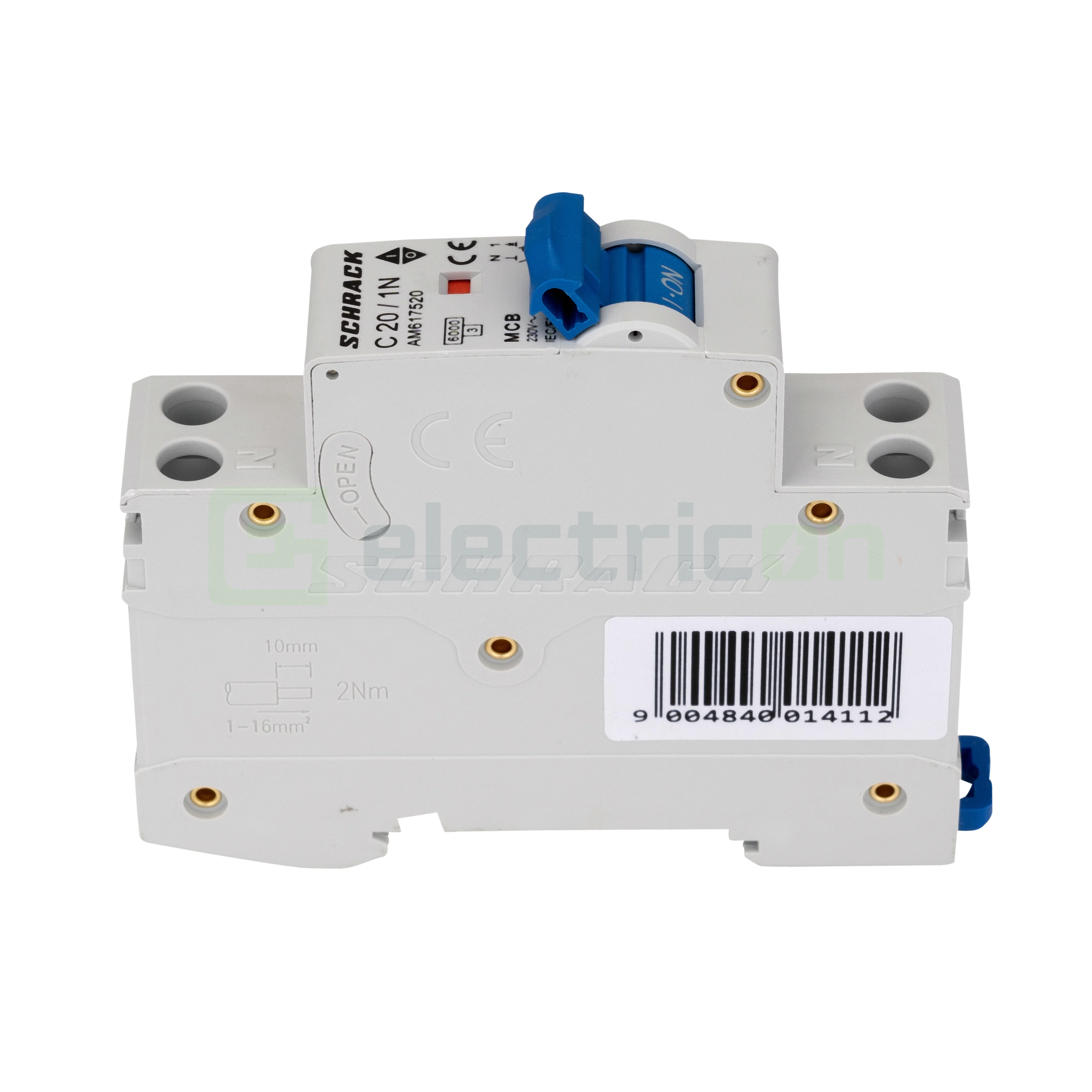 Siguranta Automata MCB Schrack Curba C 20 A 1P+N Cod AM617520 [4]