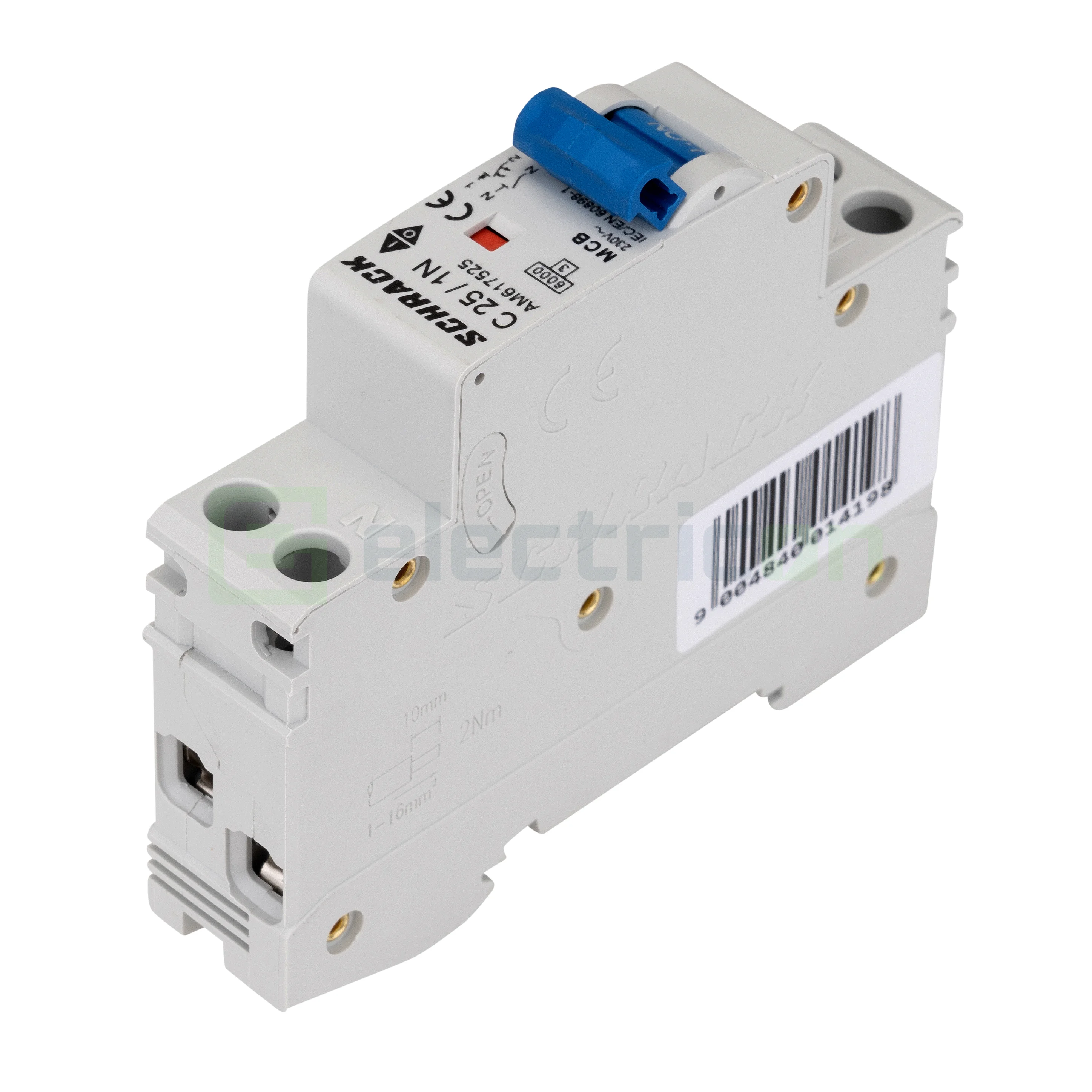 MCB C 25 A 1P+N Schrack AM617525 [5]