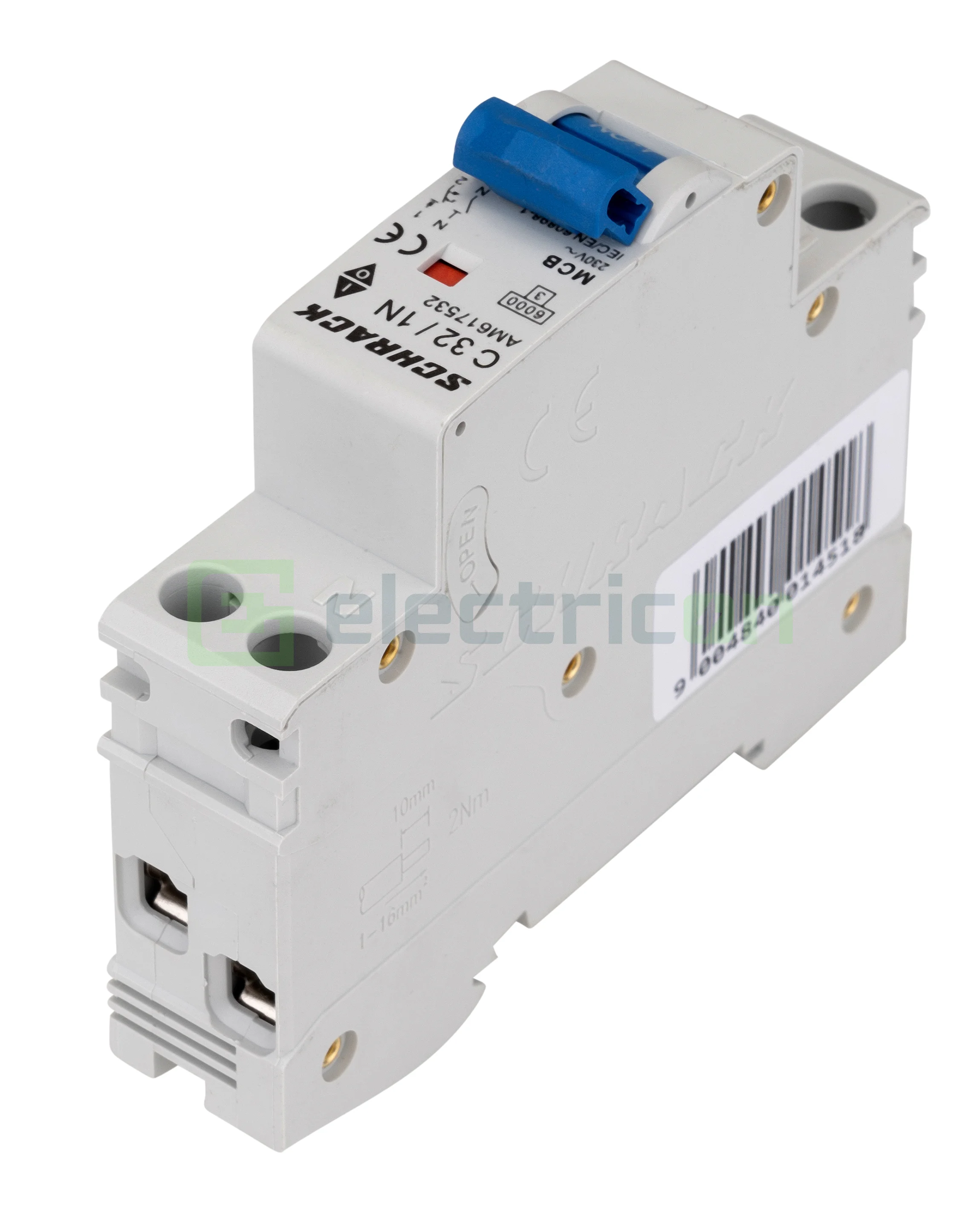 Siguranta Automata MCB Schrack Curba C 32 A 1P+N Cod AM617532 [5]