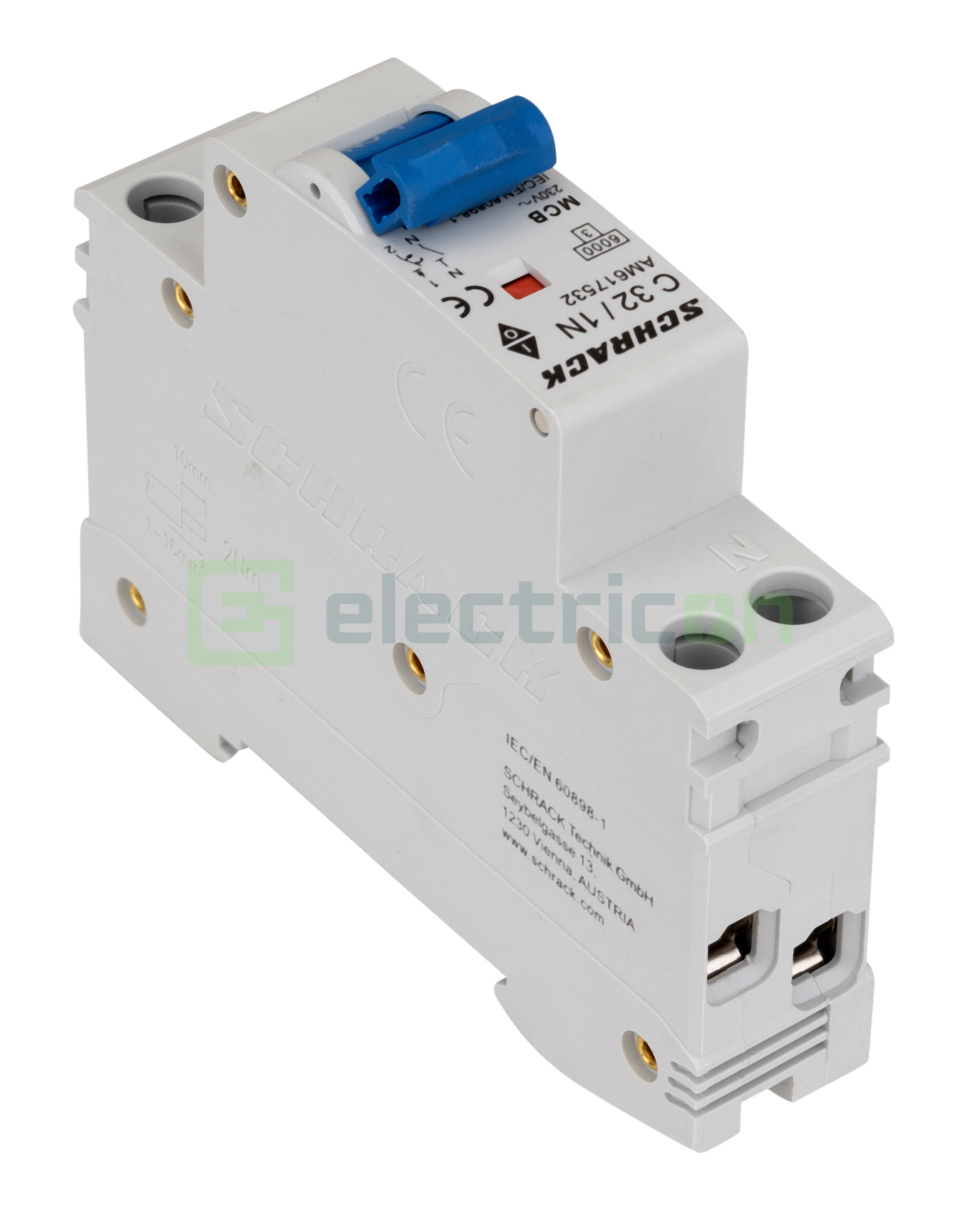 Siguranta Automata MCB Schrack Curba C 32 A 1P+N Cod AM617532 [7]