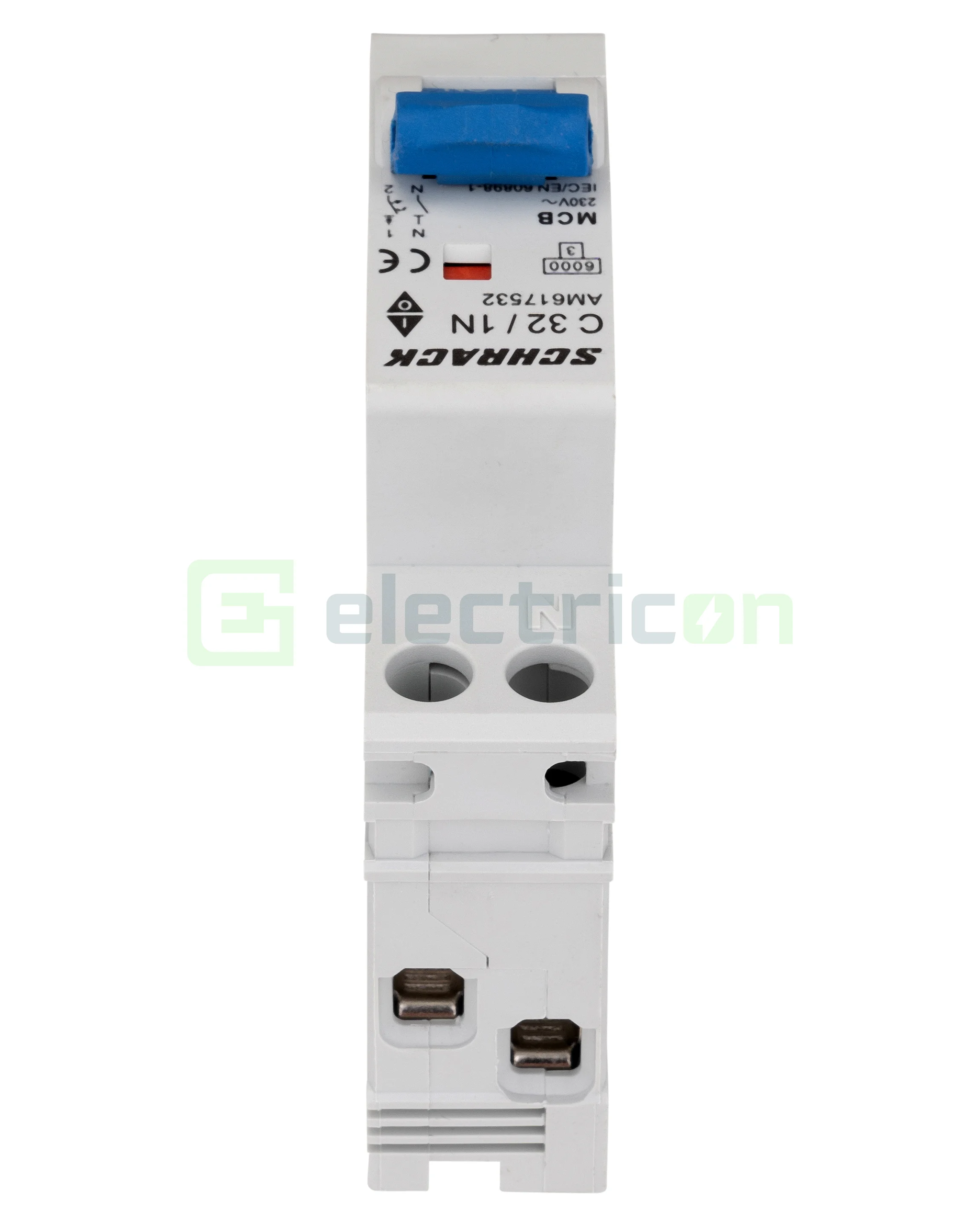 Siguranta Automata MCB Schrack Curba C 32 A 1P+N Cod AM617532 [6]