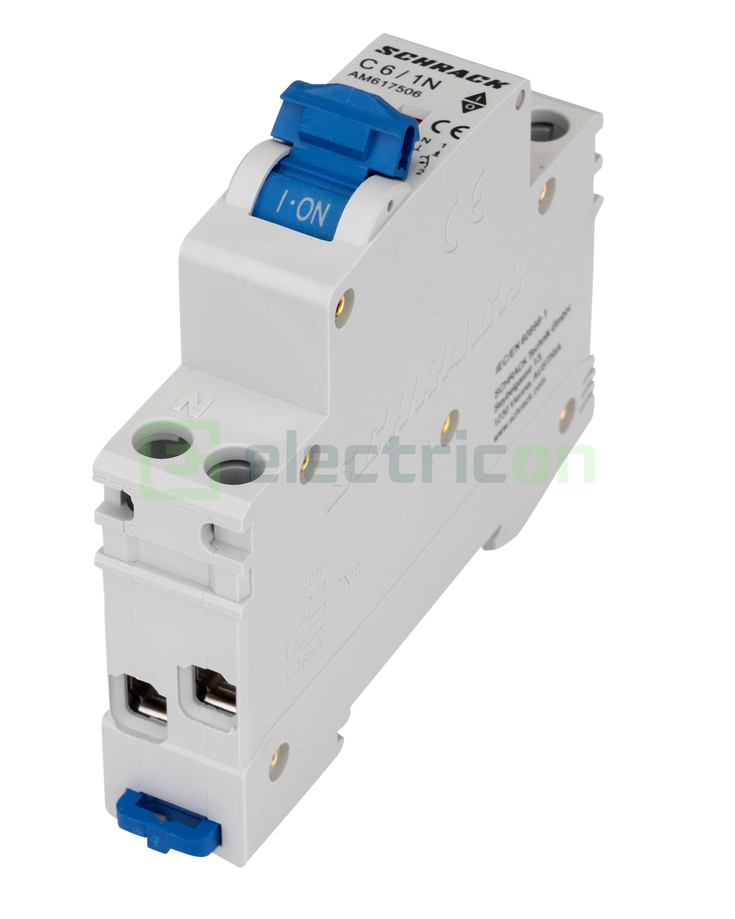 MCB C 6 A 1P+N Schrack AM617506 [9]