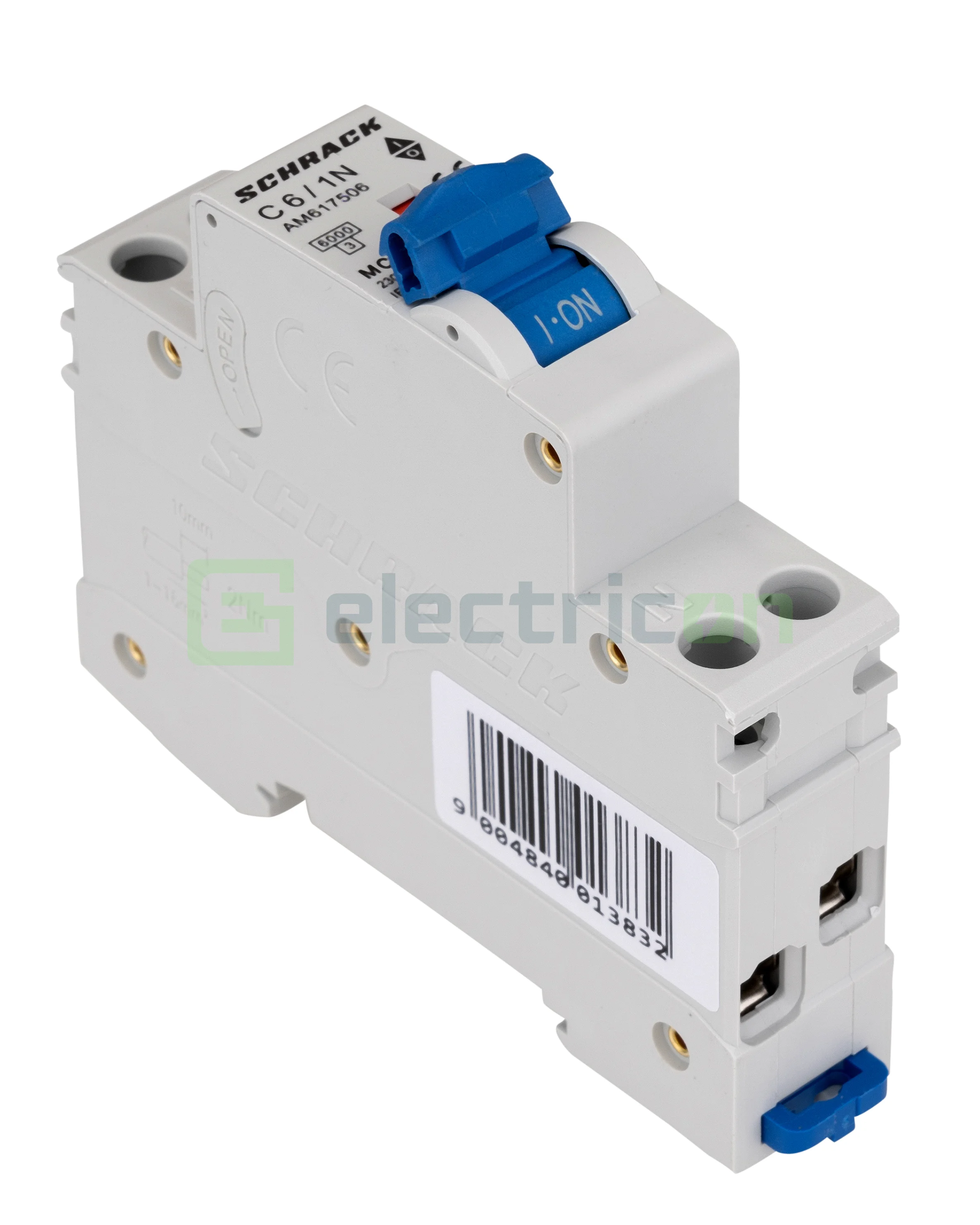 MCB C 6 A 1P+N Schrack AM617506 [3]