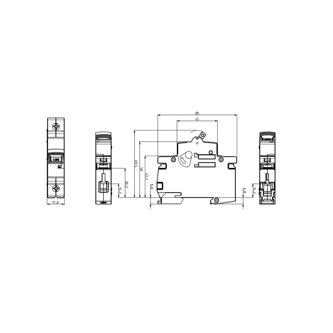 Intrerupator MCB B6A ETI - 001900307 [2]