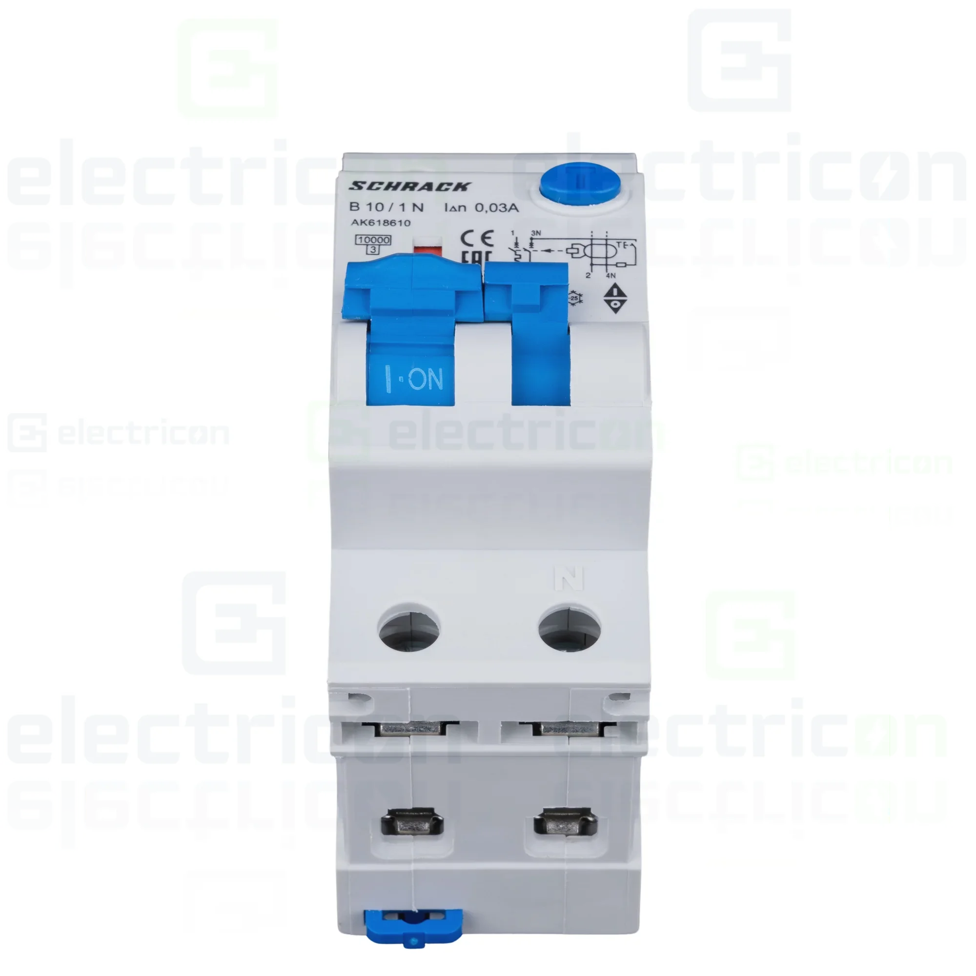 Siguranta RCBO 10A/30mA Schrack - AK618610 [2]