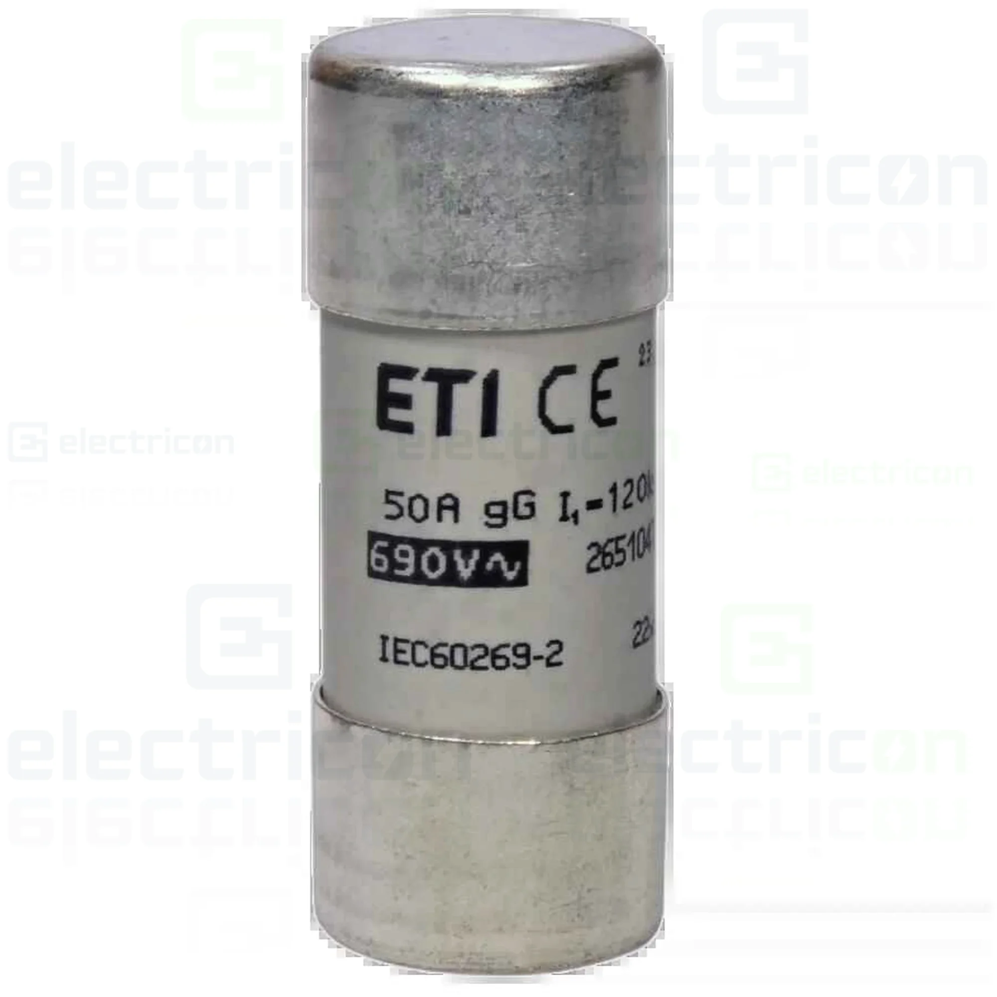 Sigurante fuzibile CH22x58 gG 50A/690V, ETI, 002651047 [1]