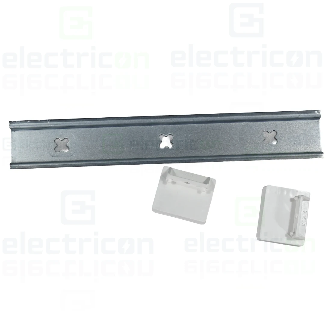 Sina DIN izolata pentru 11,5 module, cu adancime reglabila pana la 21 mm, pentru tablouri Hager FWU/FWB, Hager, UT22C [3]