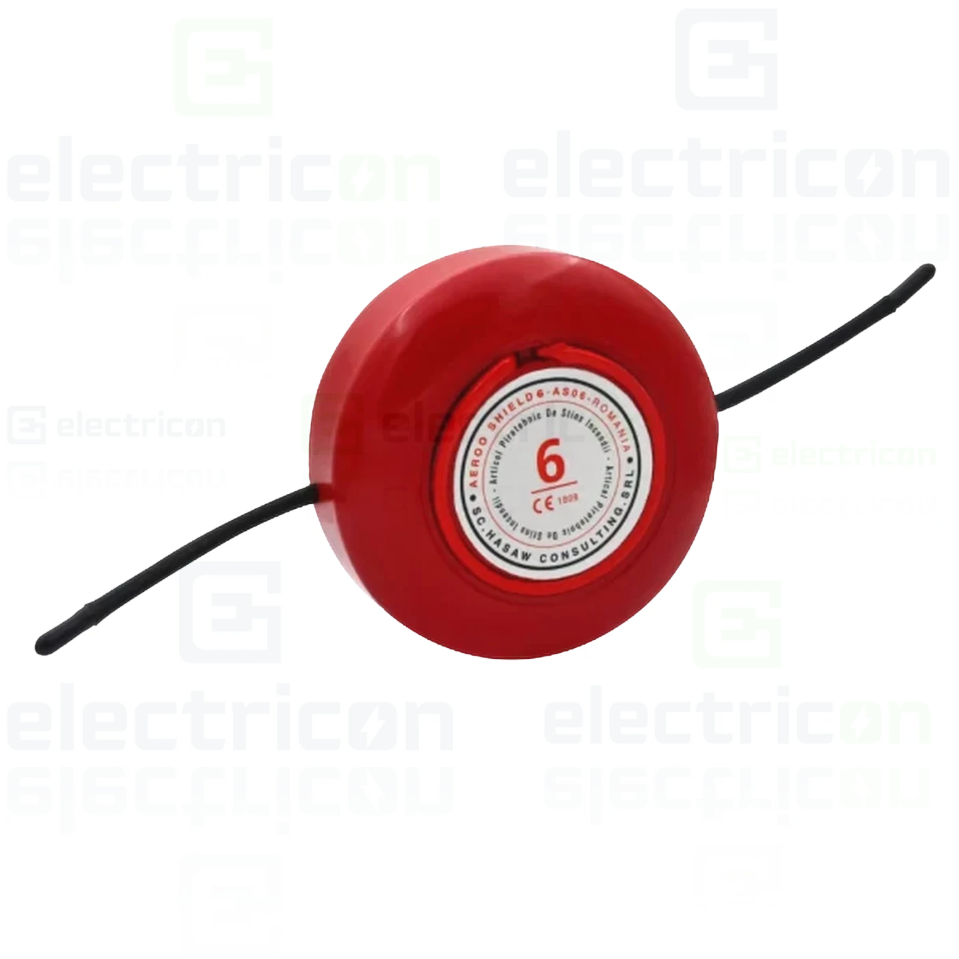 Pastila stingere incediu pentru tablou electric cu aerosoli , capacitatea de stingere 0.6 mc, pornire la contact cu flacara, Aeroo Shield 6, AS06 [4]