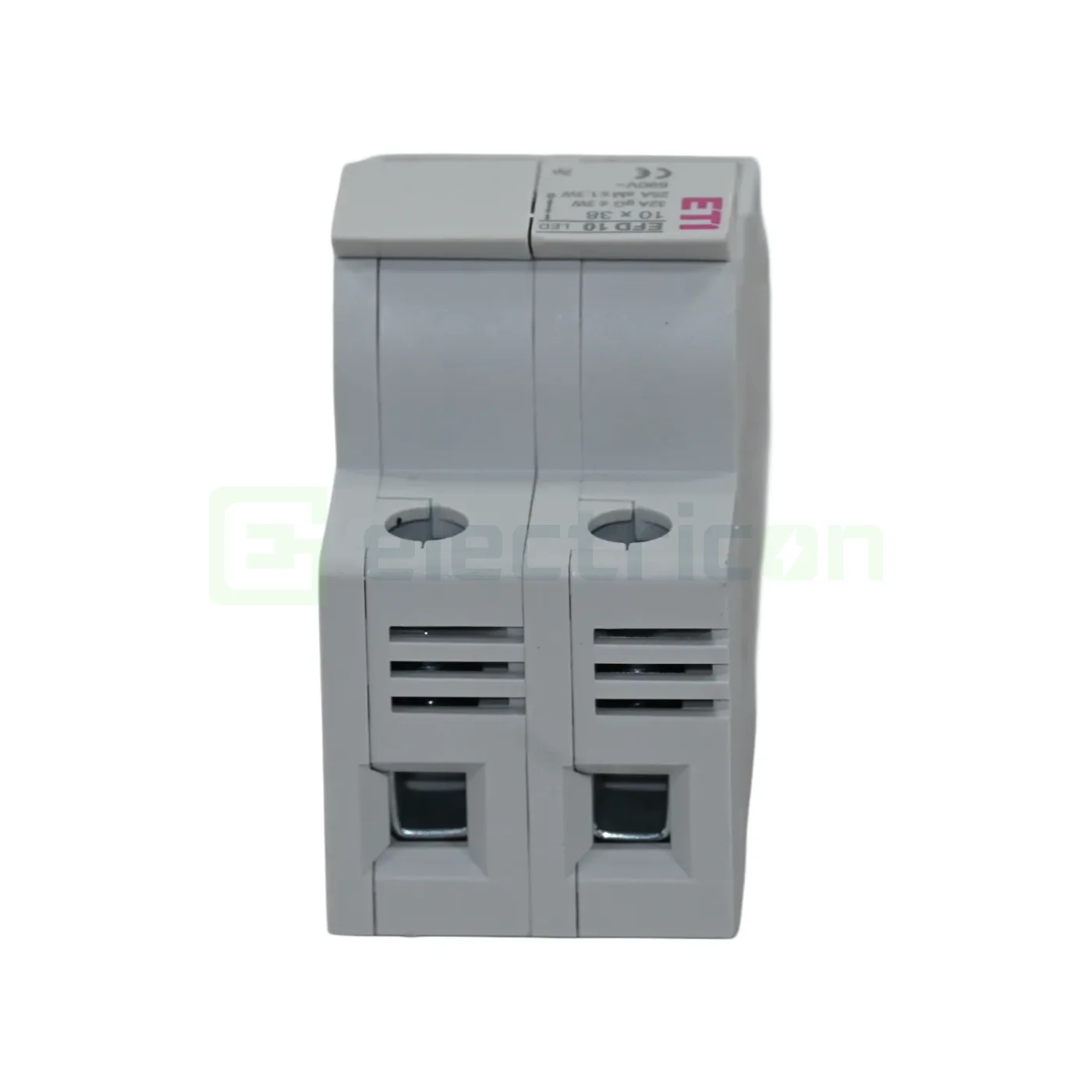 Separator fuzibil (soclu), pentru CH10x38, maxim 32A, 2P, cu LED,EFD 10 2p LED,  ETI, 002540013 [5]