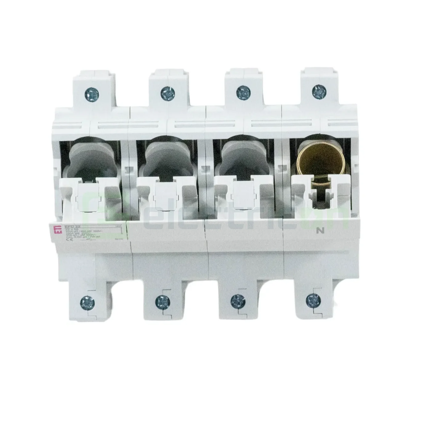 Separator fuzibil (soclu), pentru CH22x58, maxim 100A, 3P+N,EFD 22 3p+N LED,  ETI, 002570015 [2]