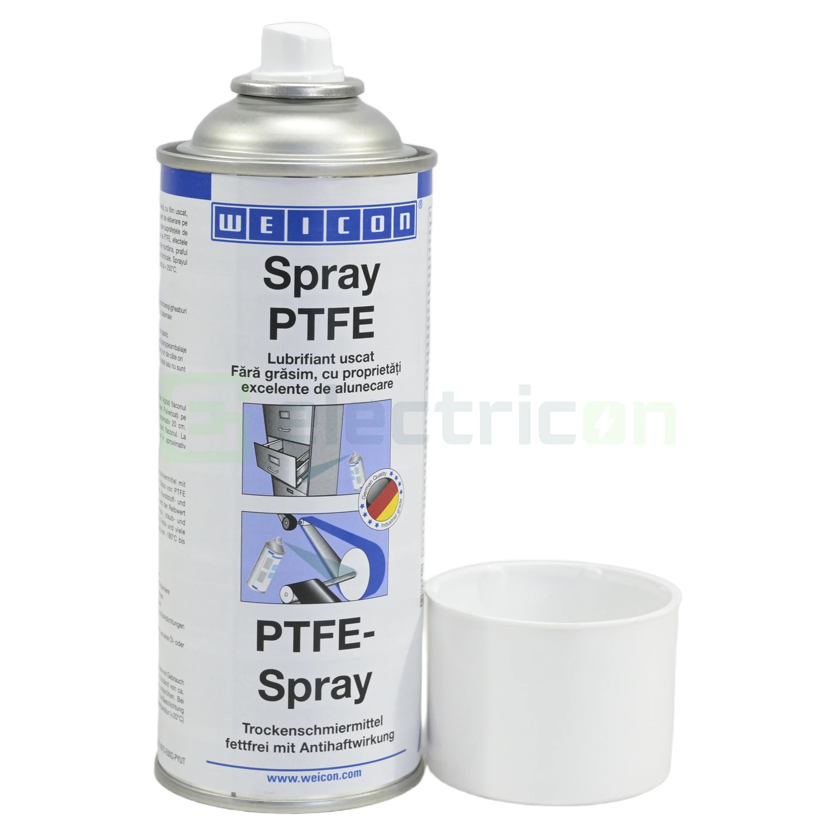 Spray lubrifiant PTFE Weicon 400ml alb fara vaselina 10030131 [2]