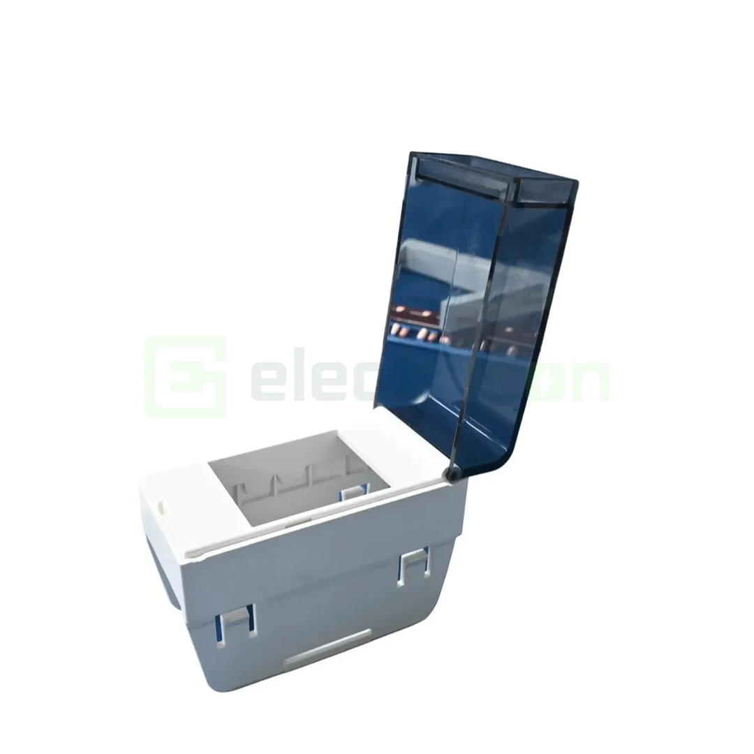 Suport  montaj disjunctor 2 module, compatibil cu canal cablu LFF ,Hager, L4760 [10]