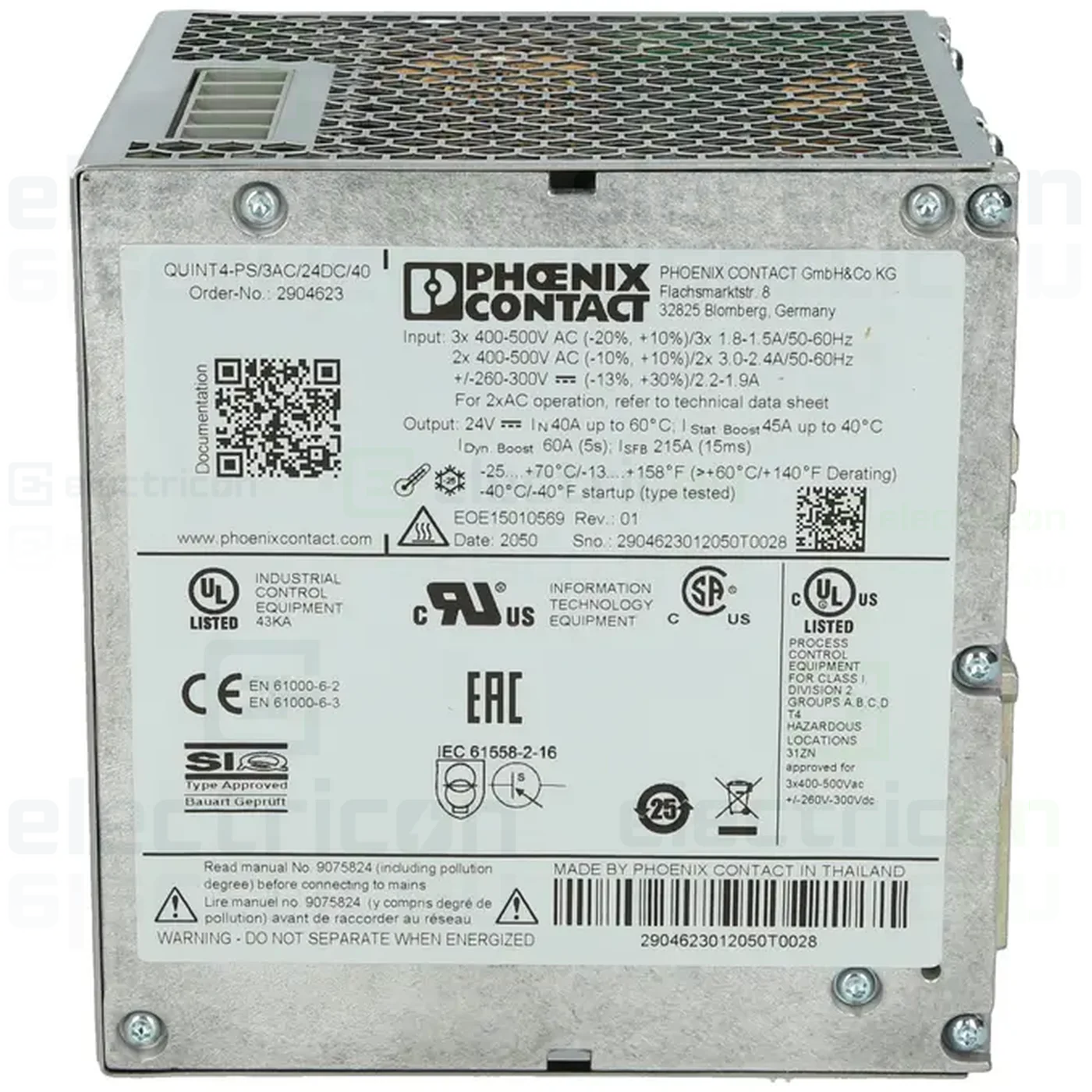 Sursa alimentare 40A 24VDC trifazat Phoenix Contact 2904623 [2]