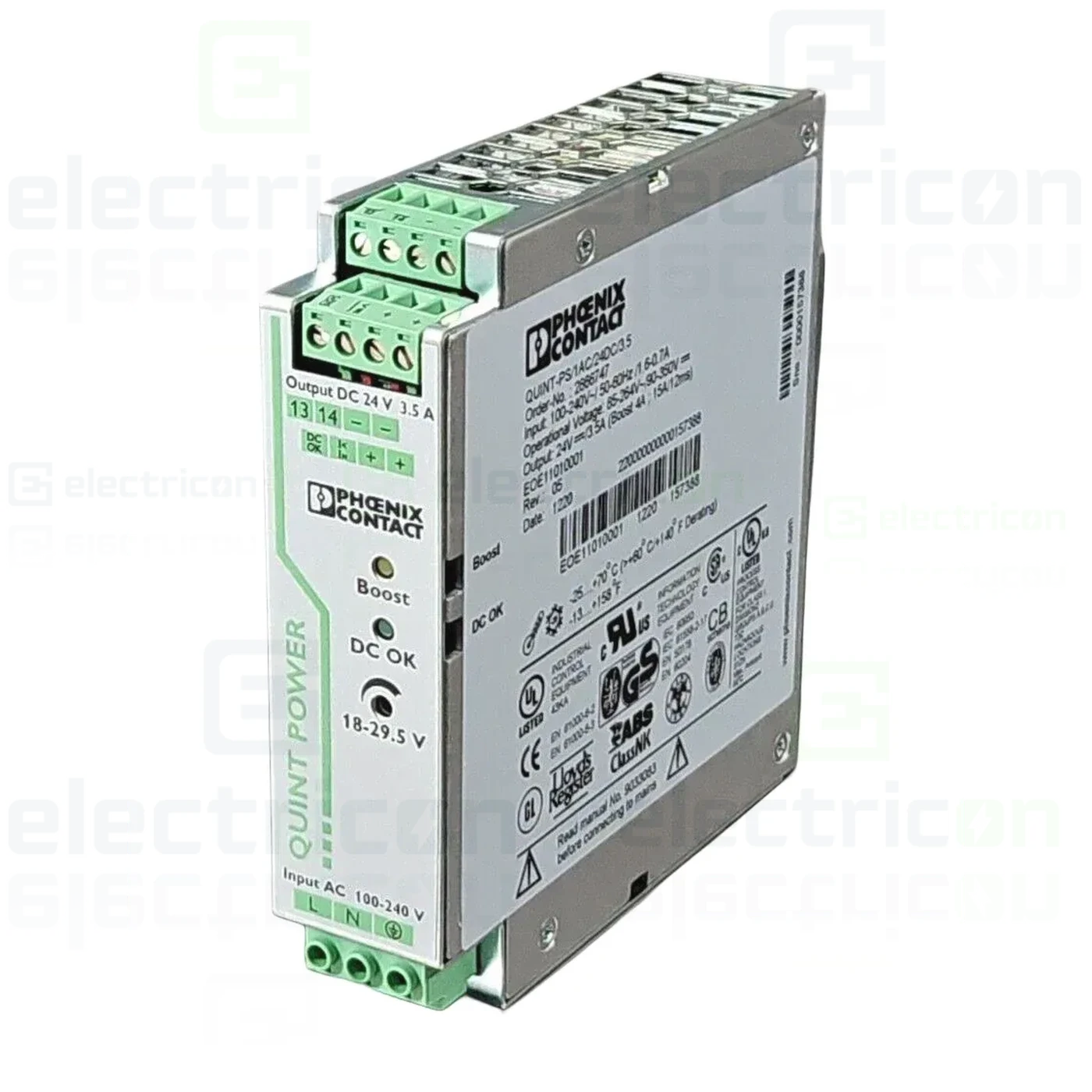 Sursa de alimentare cu comutare primara, 24V DC/1AC/3.5, QUINT POWER, Phoenix Contact, 2866747 [1]