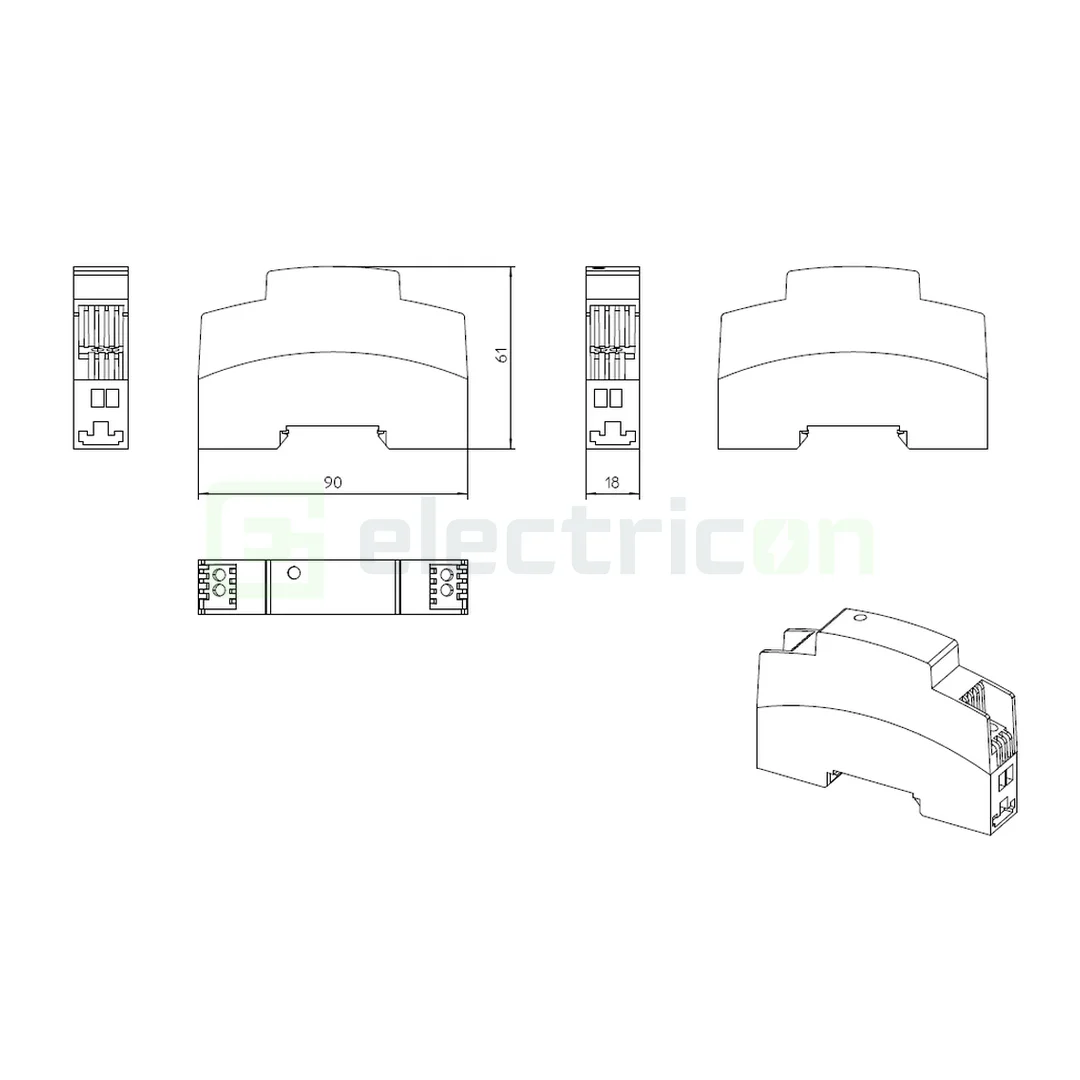 Sursa de alimentare pe șină DIN, 12V DC/ 1A , STEP-PS/ 1AC/12DC/1, Phoenix Contact, 2868538 [2]