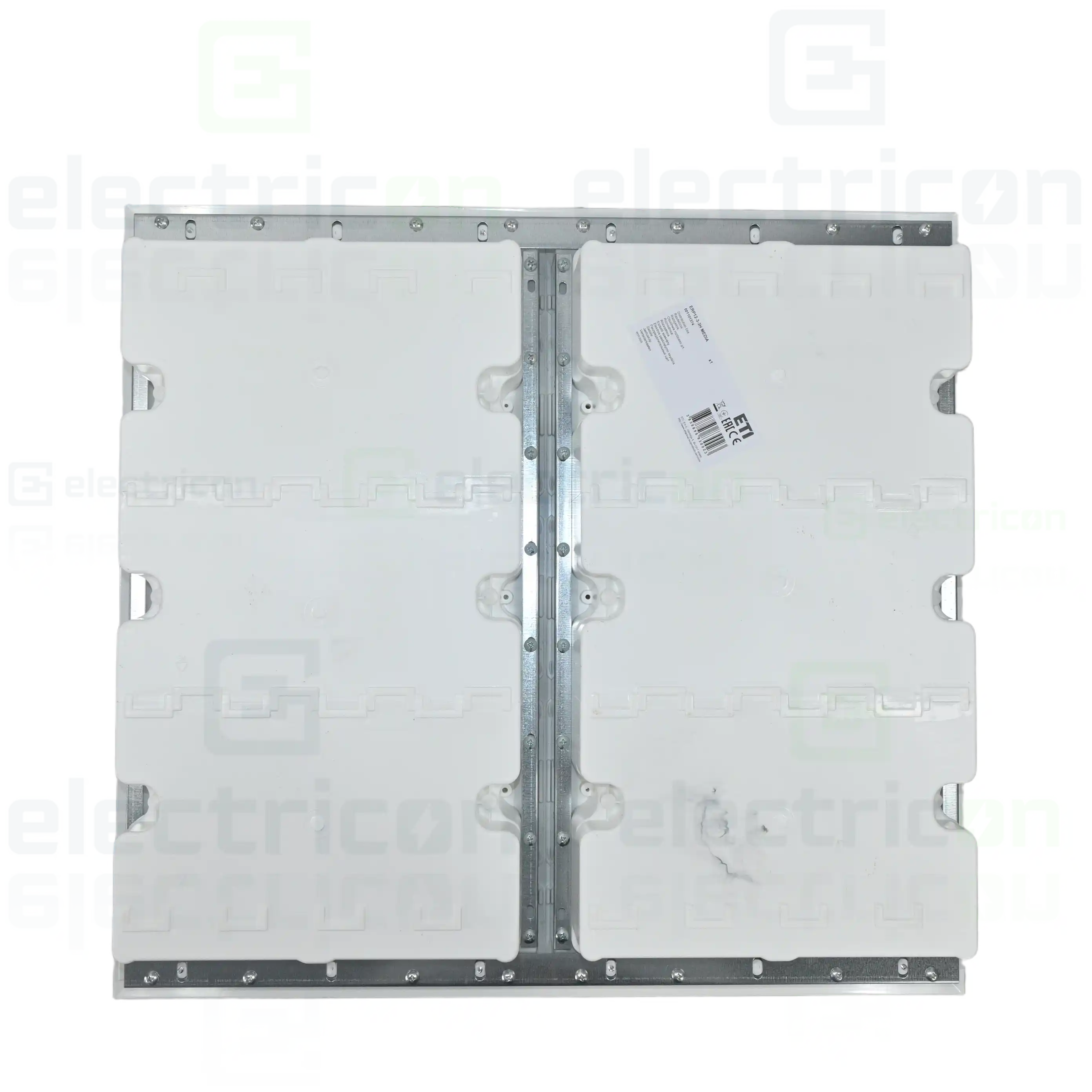 Tablou combo (hibrid), incastrat,72 module, (36 module curent +36 module multimedia), IP40, ERP 12-3-3H MEDIA, ETI, 001101374 [6]