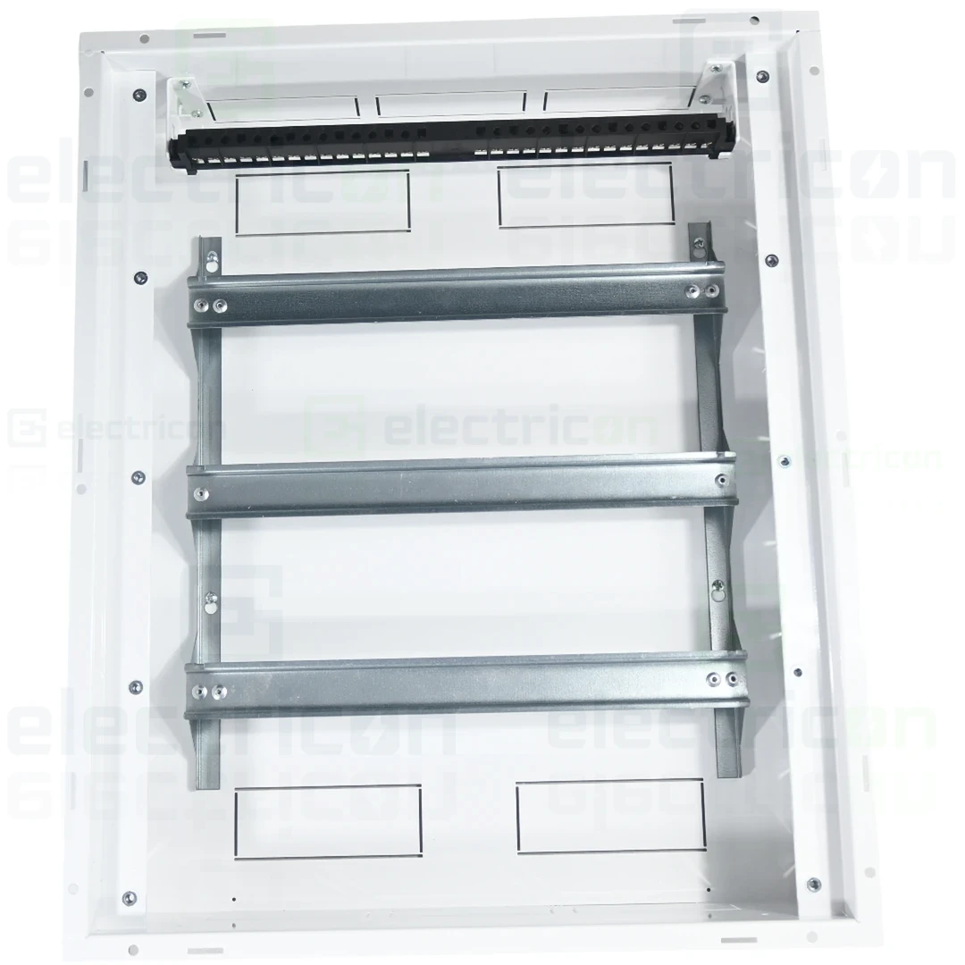 Tablou de sigurante 3x18, 54 module incastrat cu usa metalica, MBF18-3, ETI, 001108102 [5]