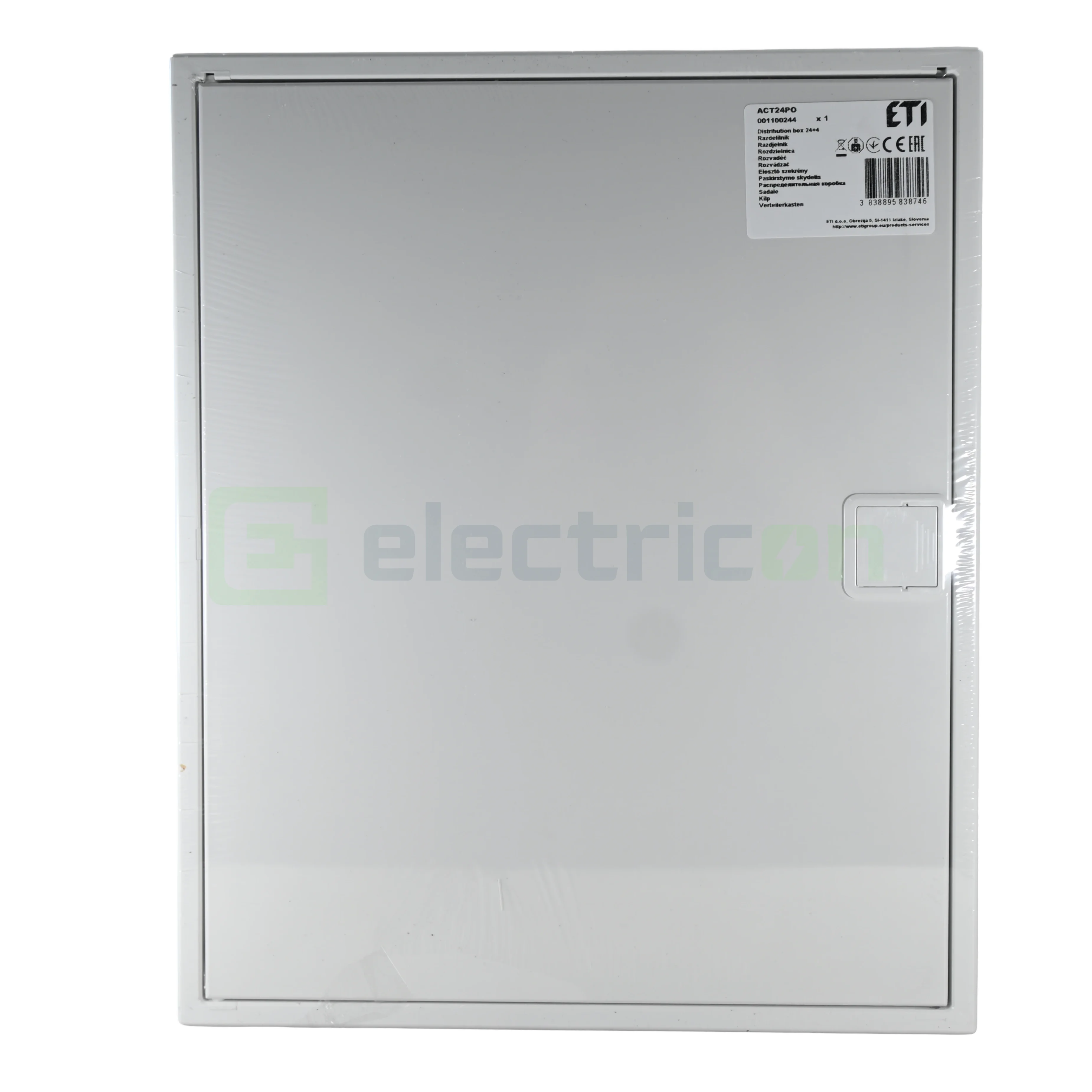 Tablou de sigurante,plastic,aparent 24 module, IP40,ACT40PT, ETI, 001100244 [2]