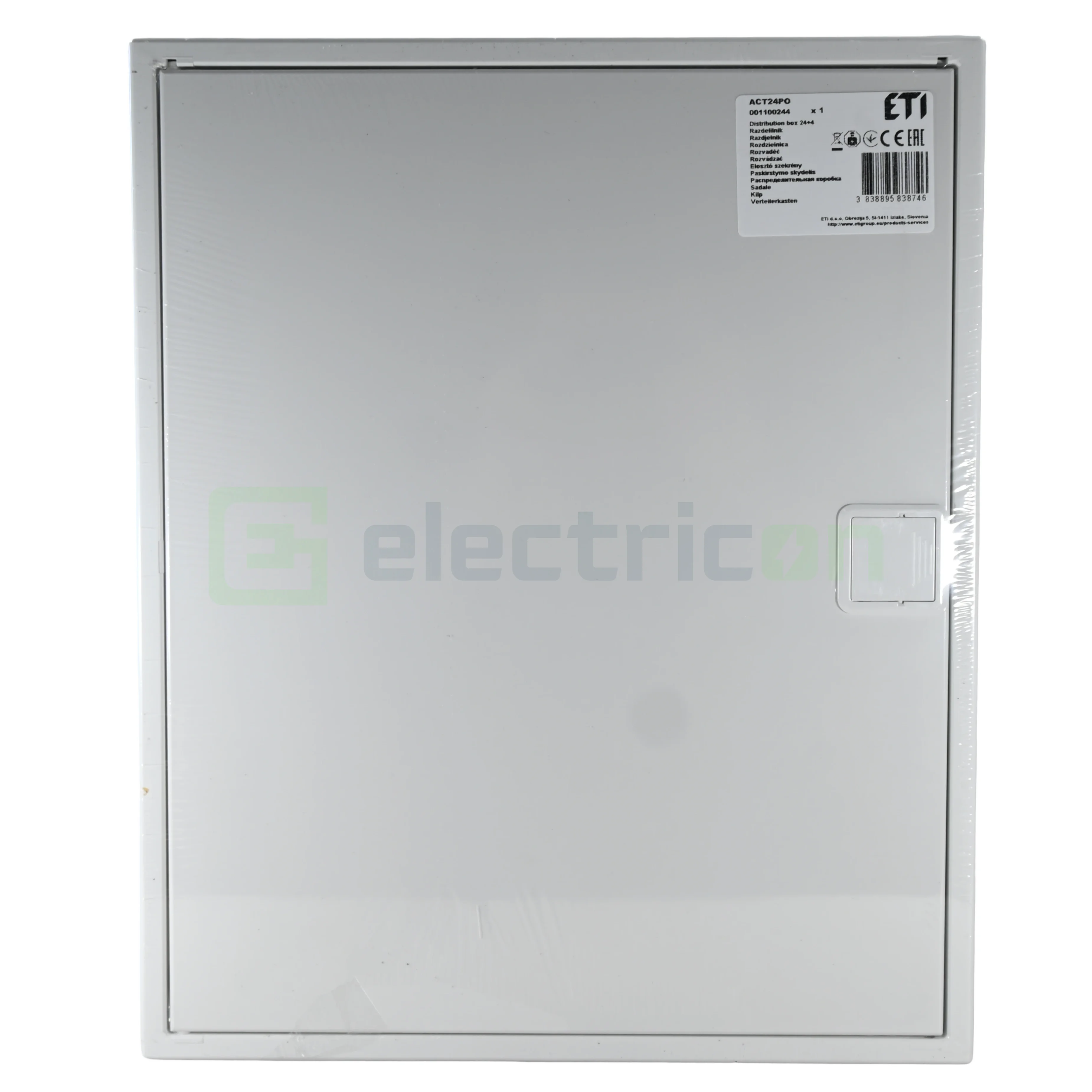 Tablou de sigurante,plastic,aparent 24 module, IP40,ACT40PT, ETI, 001100244 [3]