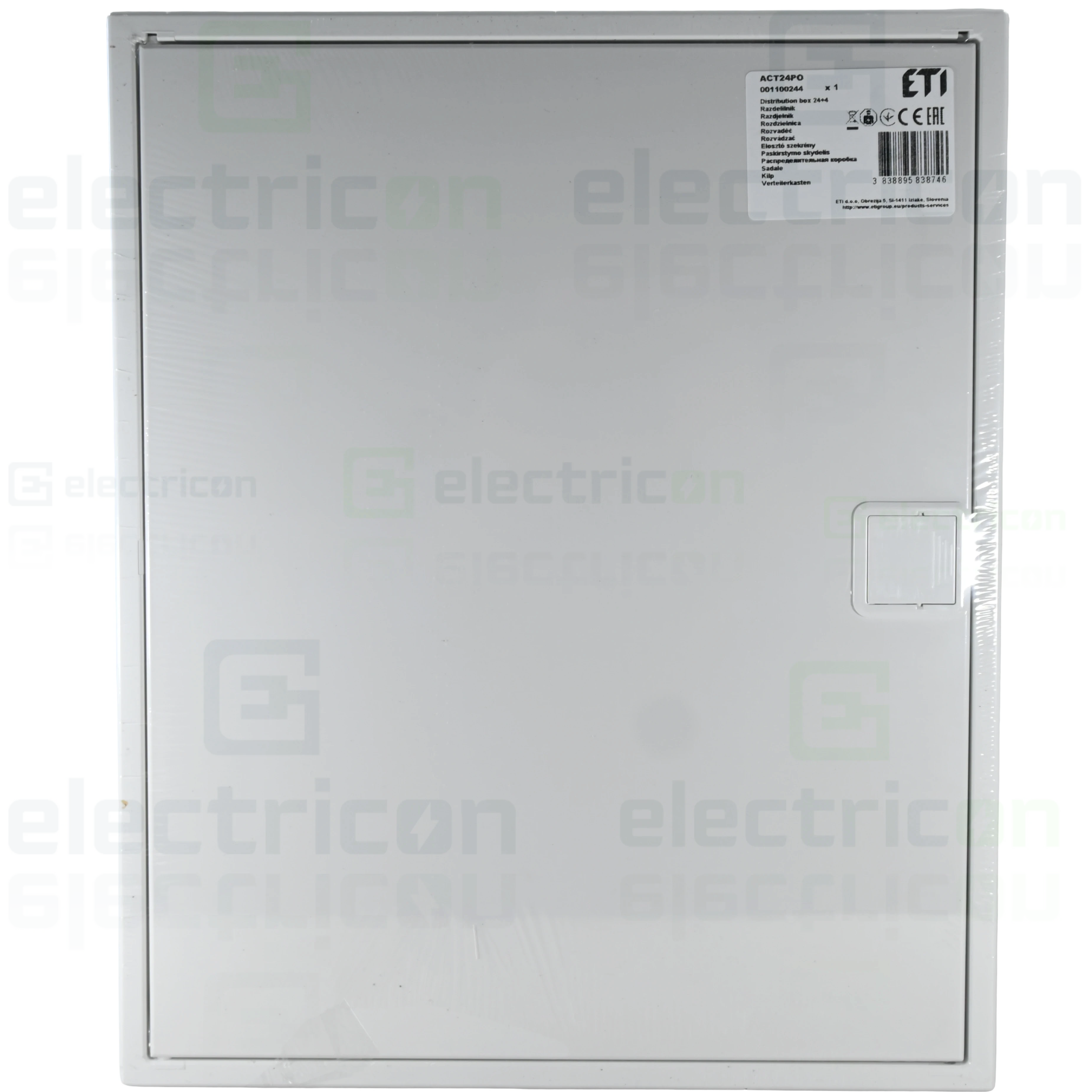 Tablou de sigurante,plastic,aparent 24 module, IP40,ACT40PT, ETI, 001100244 [4]