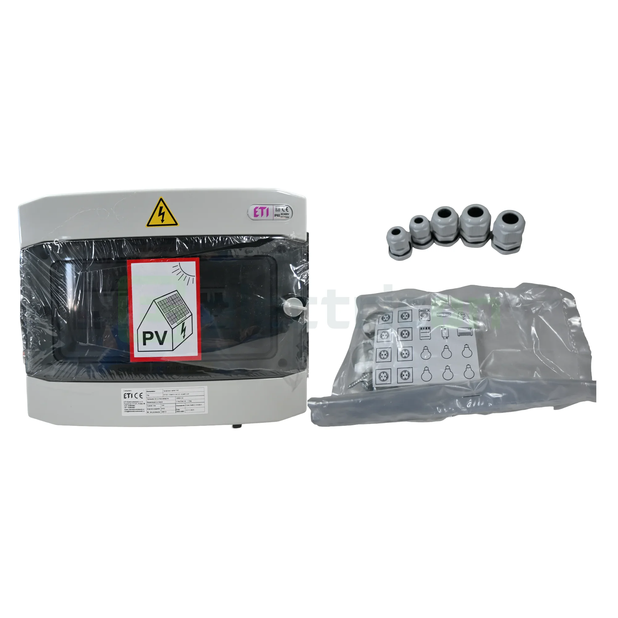 Tablou distributie PV 1100/12-DC1/1-16-MT2-3C25, cu 1 string, ETI, 001107097 [4]