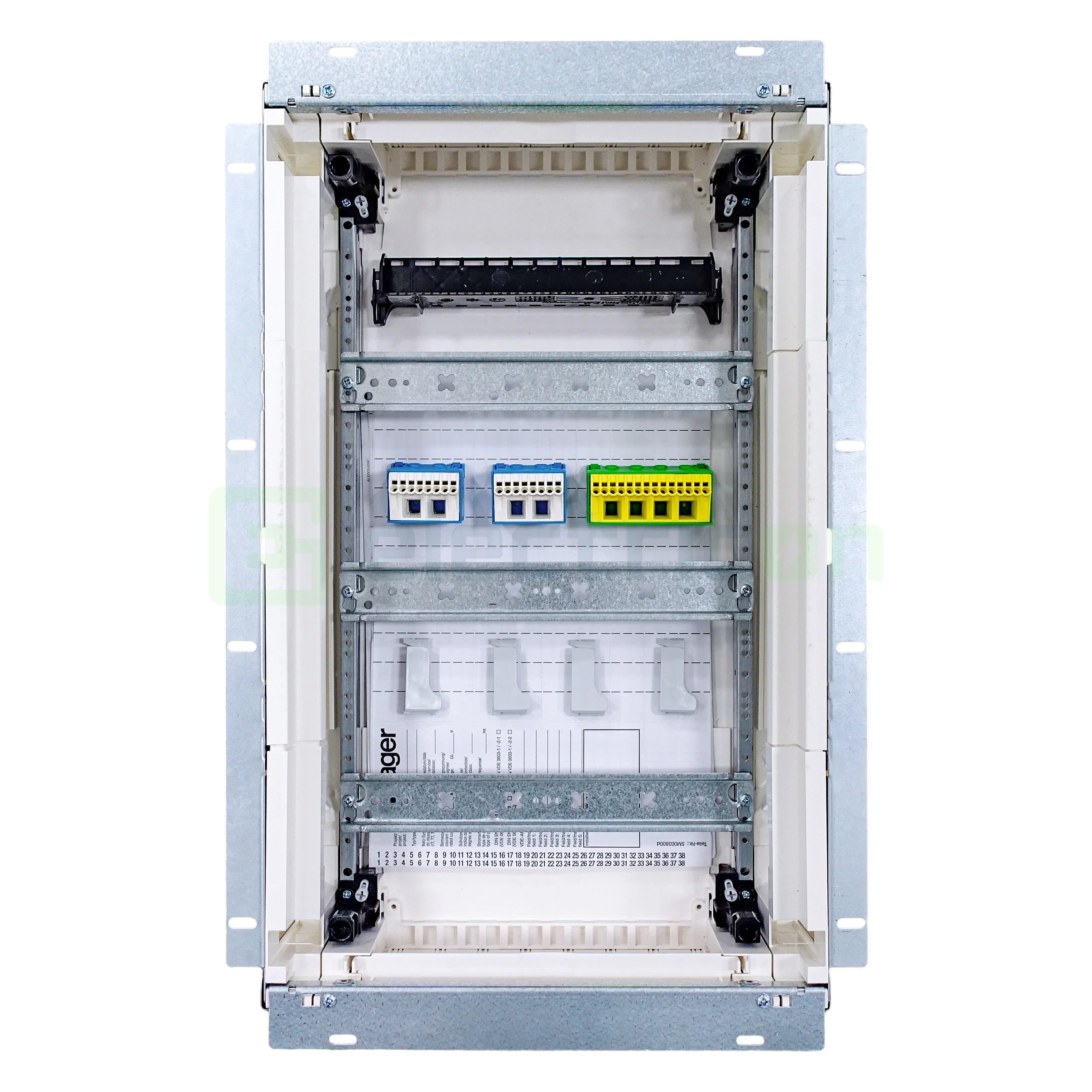 Tablou electric, incastrat, 36 module, 3x12, usa alba, Univers, Hager, FWU31S [3]