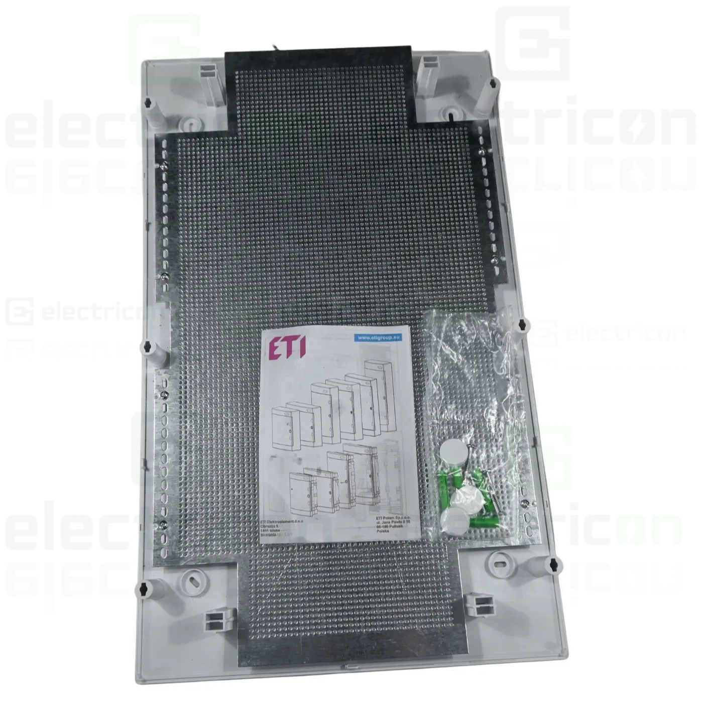 Tablou multimedia, incastrat ,72 module (4x18), usa alba, IP40, ECT4x18MEDIAPO, ETI, 001100272 [4]