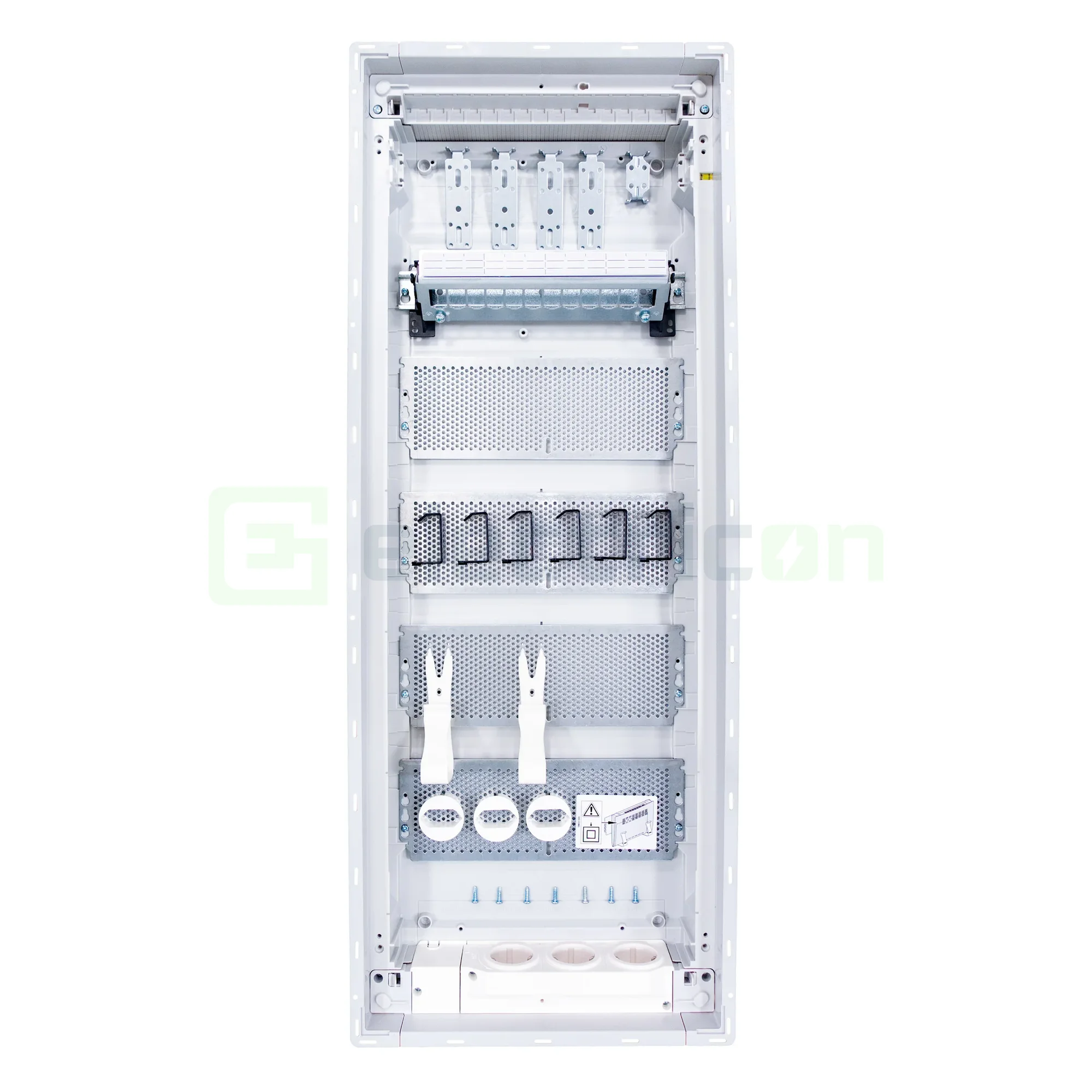 Tablou multimedia, incastrat ,60 module (5x12), ușă albă, IP30, Hager, Volta, VU60NW [5]