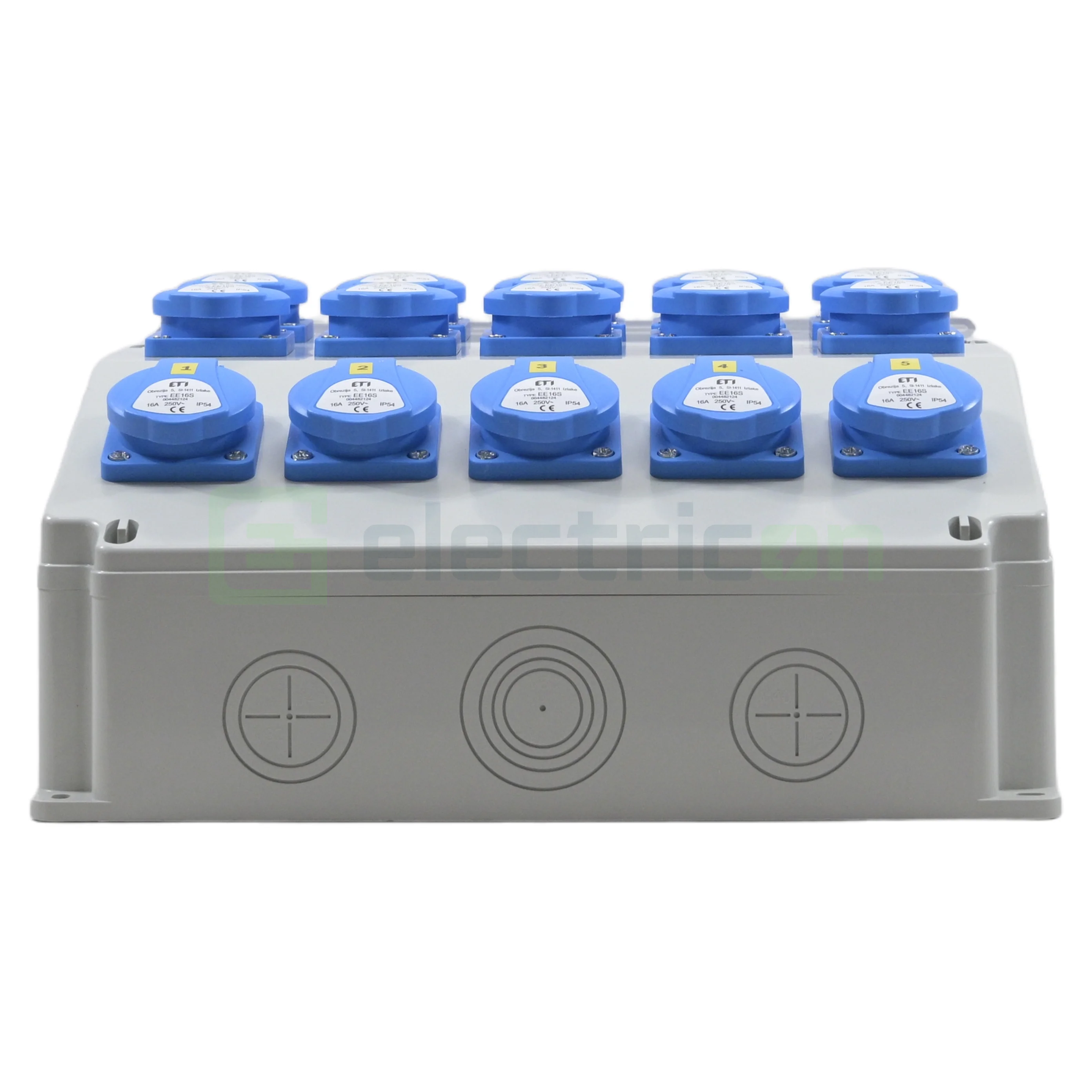 Tablou Șantier Monofazic 15xSchuko IP54 ETI 001105377 [4]