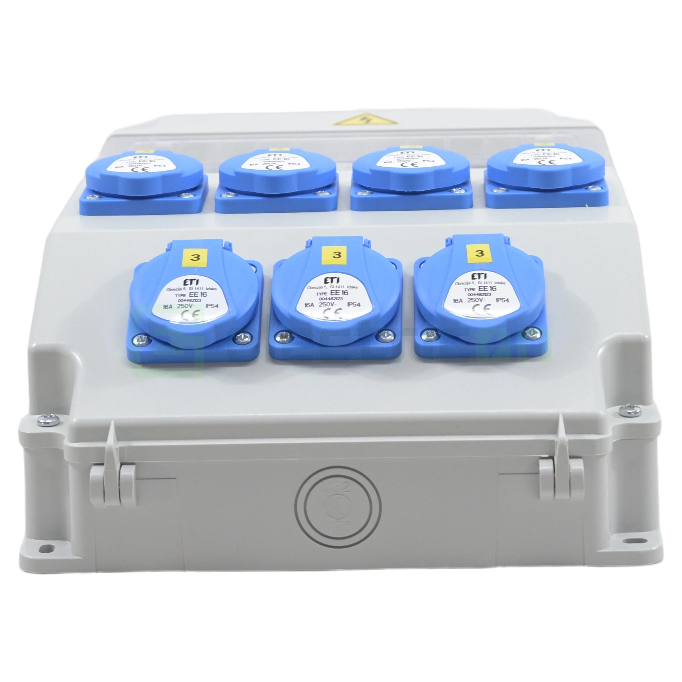 Tablou Șantier Monofazic 7xSchuko IP54 ETI 001105253 [6]