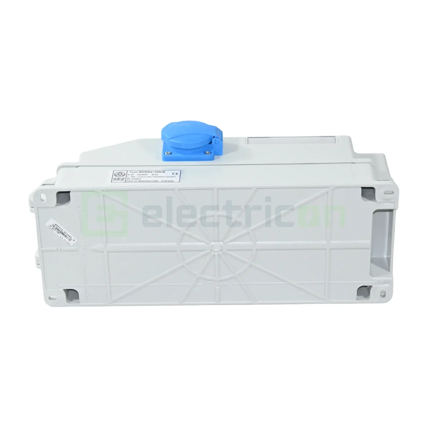 Tablou organizare santier ROS-5/x-15/S,  2X250V+5P 16A 400V +5P 32A 400V , gri, SEZ DK as,  SEZ10011248HU [5]