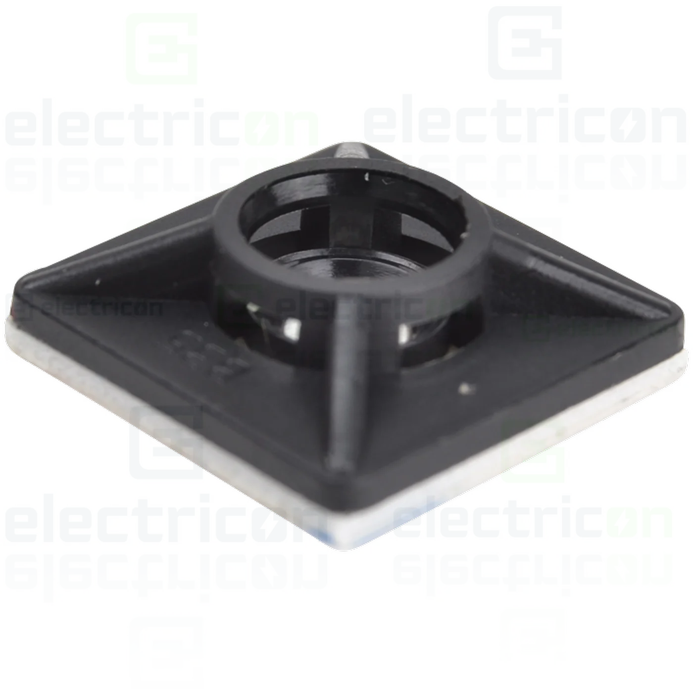 Talpa autodezivă Tracon 19x19 fasete negru [2]