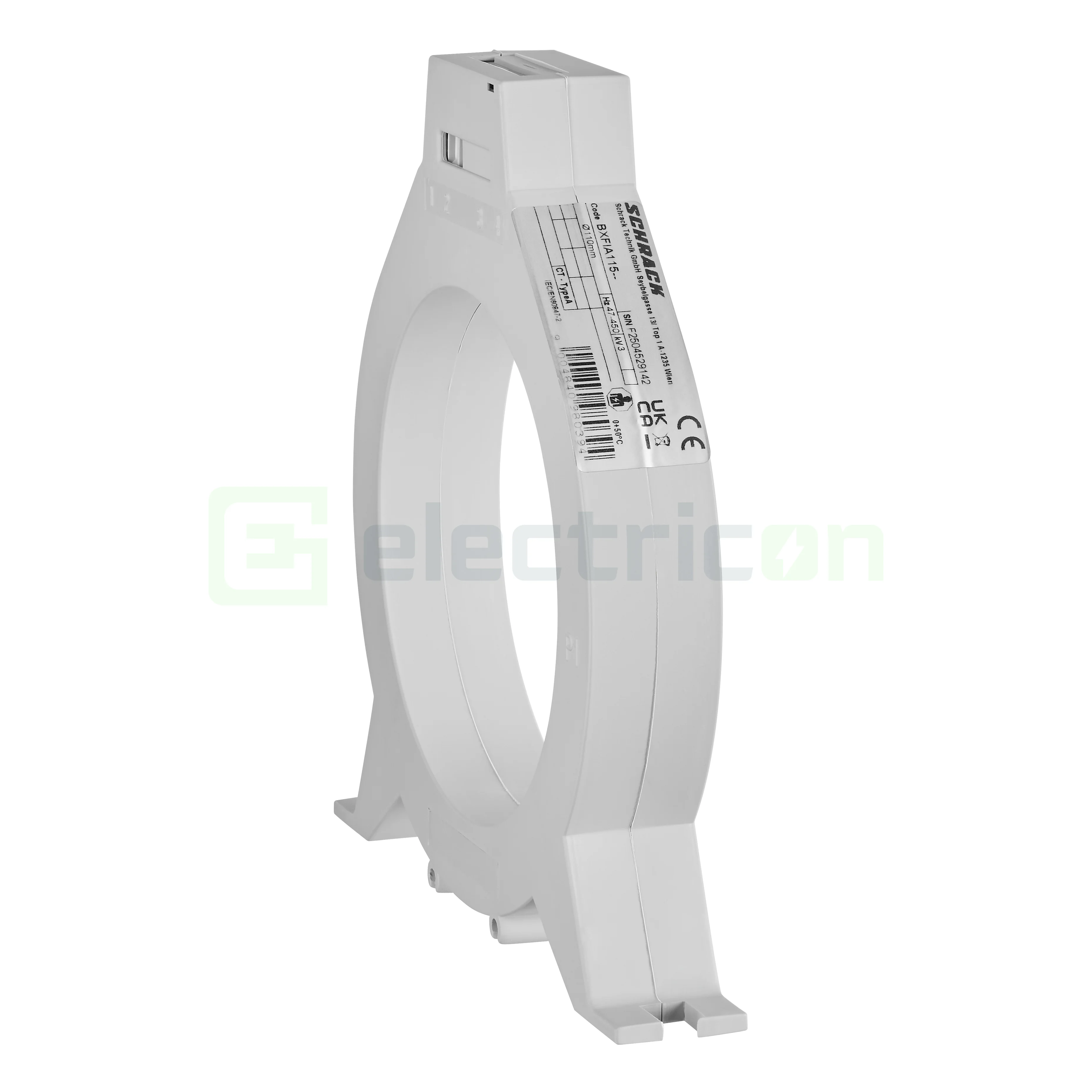 Transformator toroidal Schrack BXFIA115, Ø110mm, tip A, releu diferențial [2]