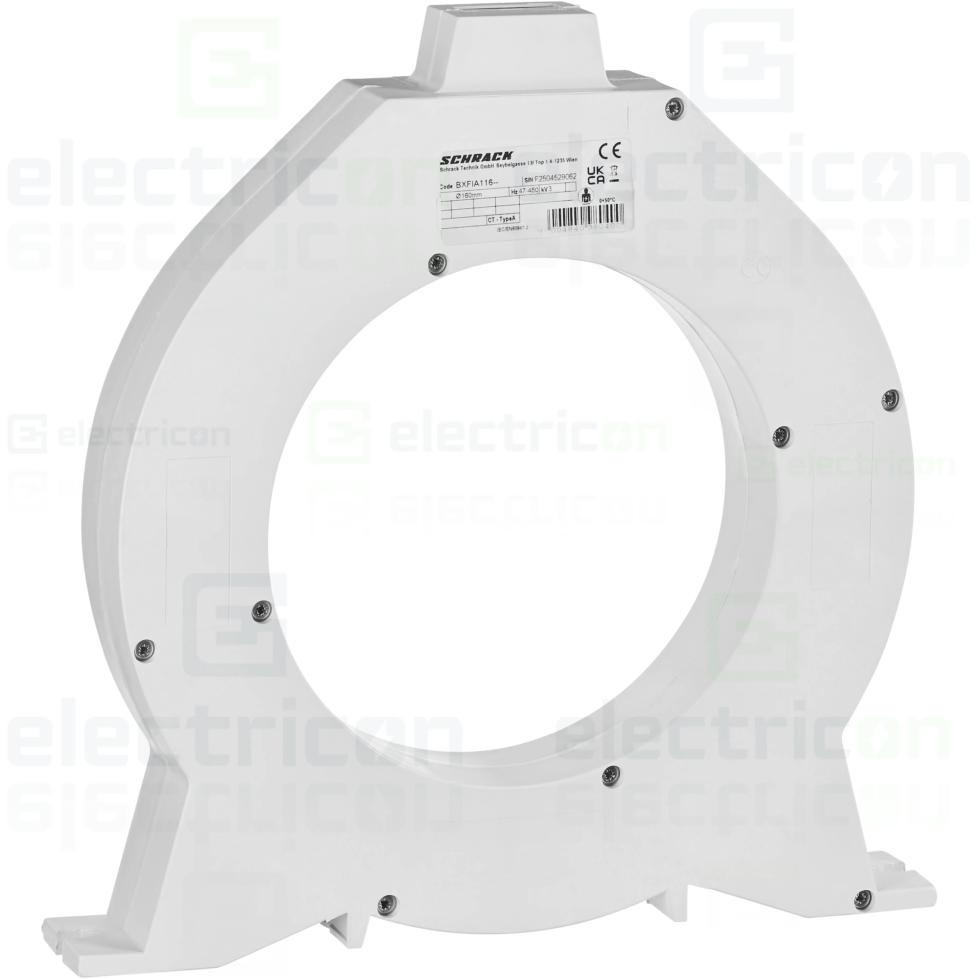 Transformator toroidal Schrack BXFIA116, Ø160mm, tip A, releu diferențial [3]