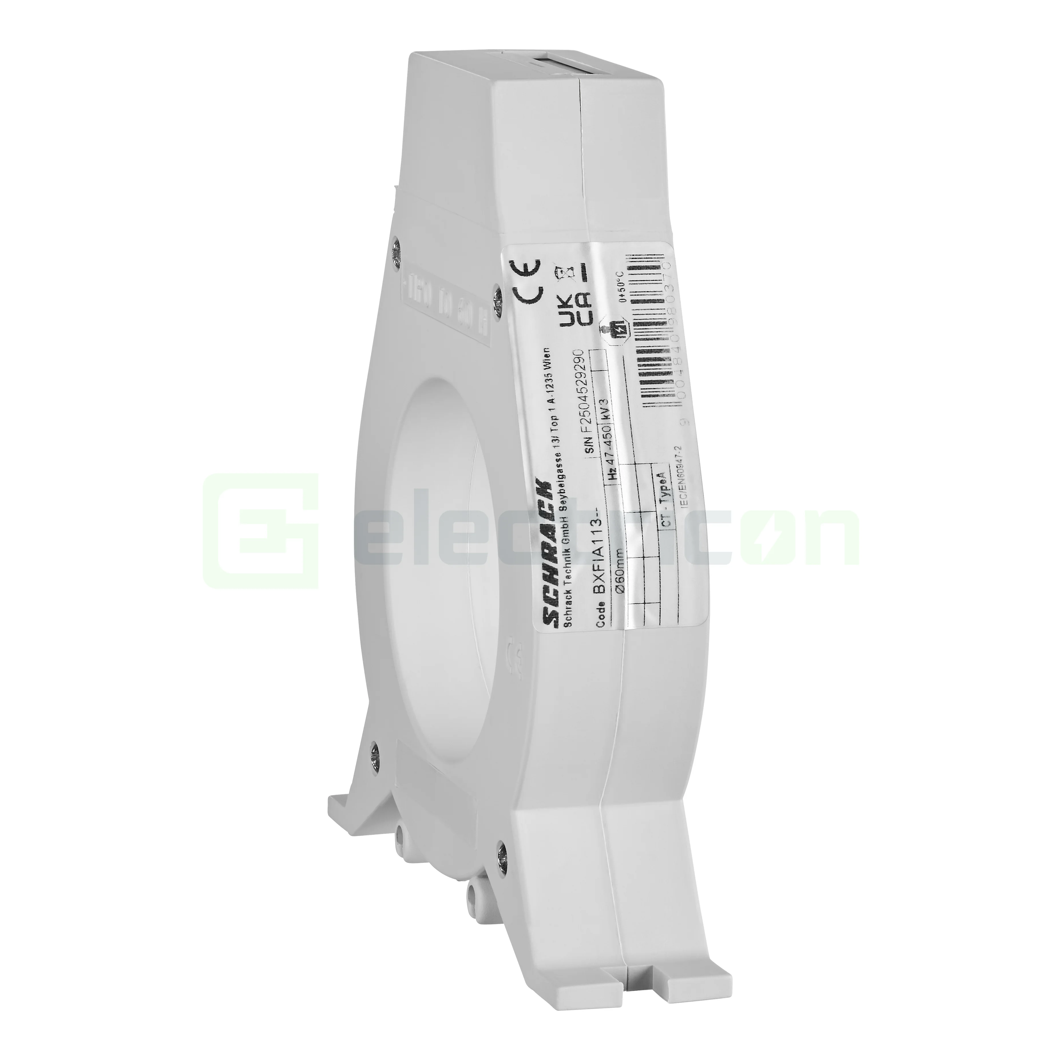 Transformator toroidal Schrack BXFIA113, Ø60mm, tip A, releu diferențial [2]