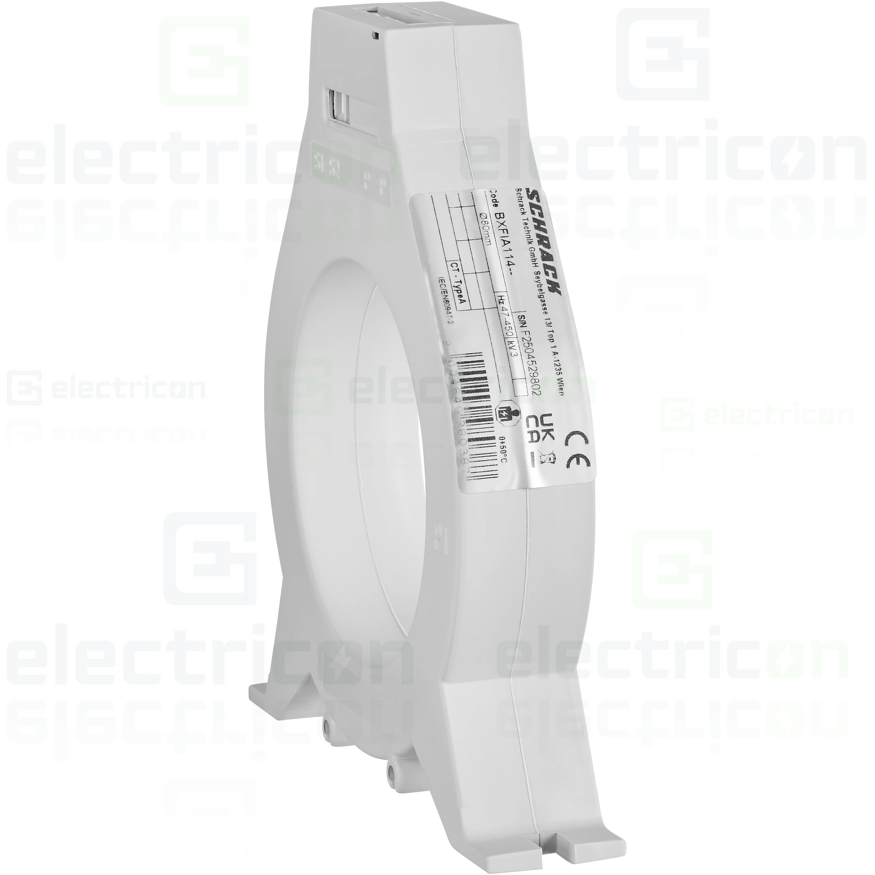 Transformator toroidal Schrack BXFIA114, Ø80mm, tip A, releu diferențial [2]