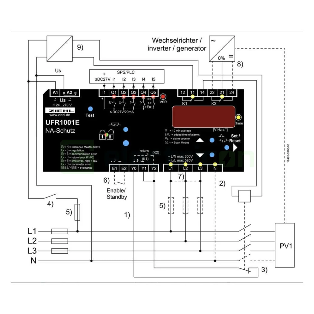 Victron Energy Anti-islanding relay UFR1001E [2]