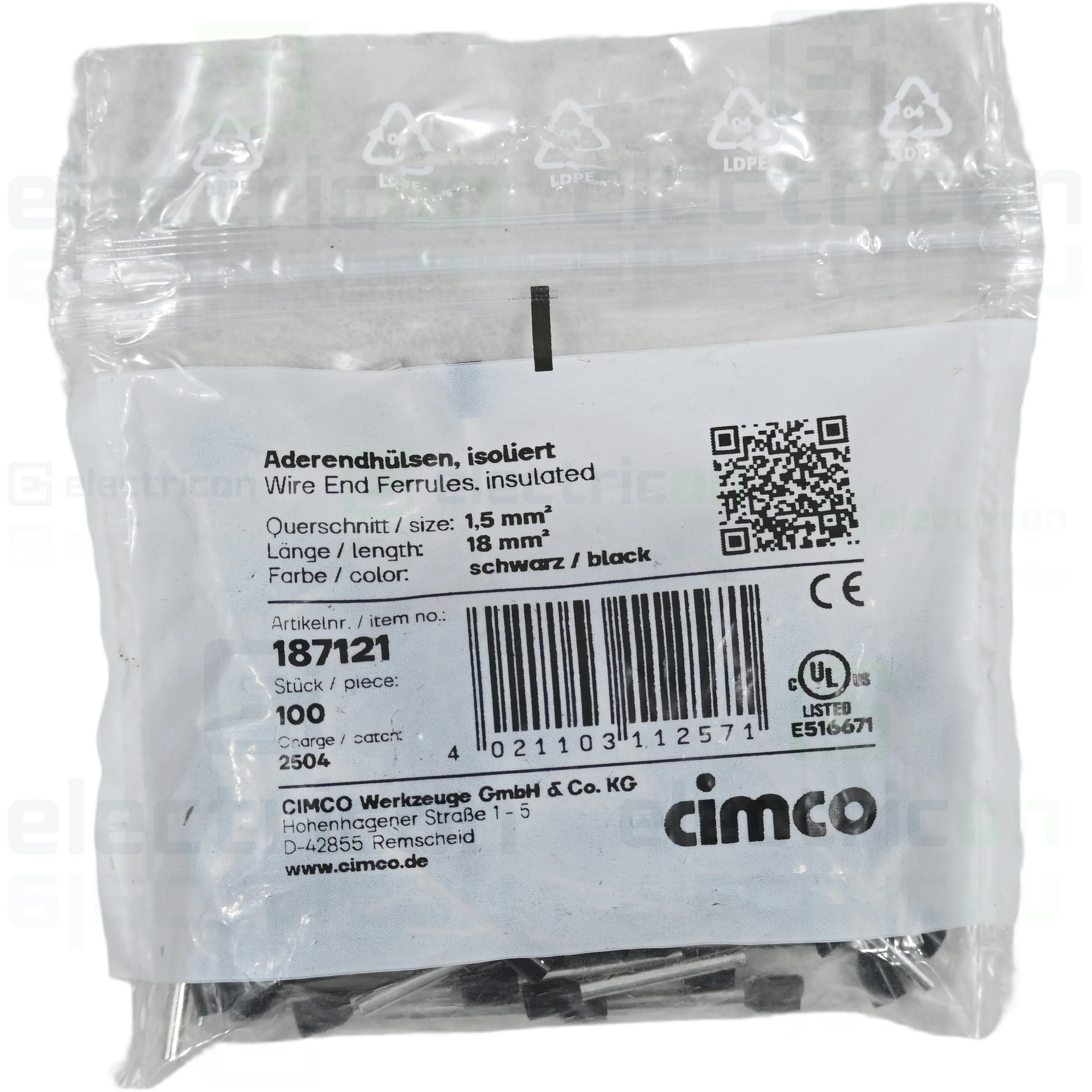 Accesorii electrice - ferule-cablu