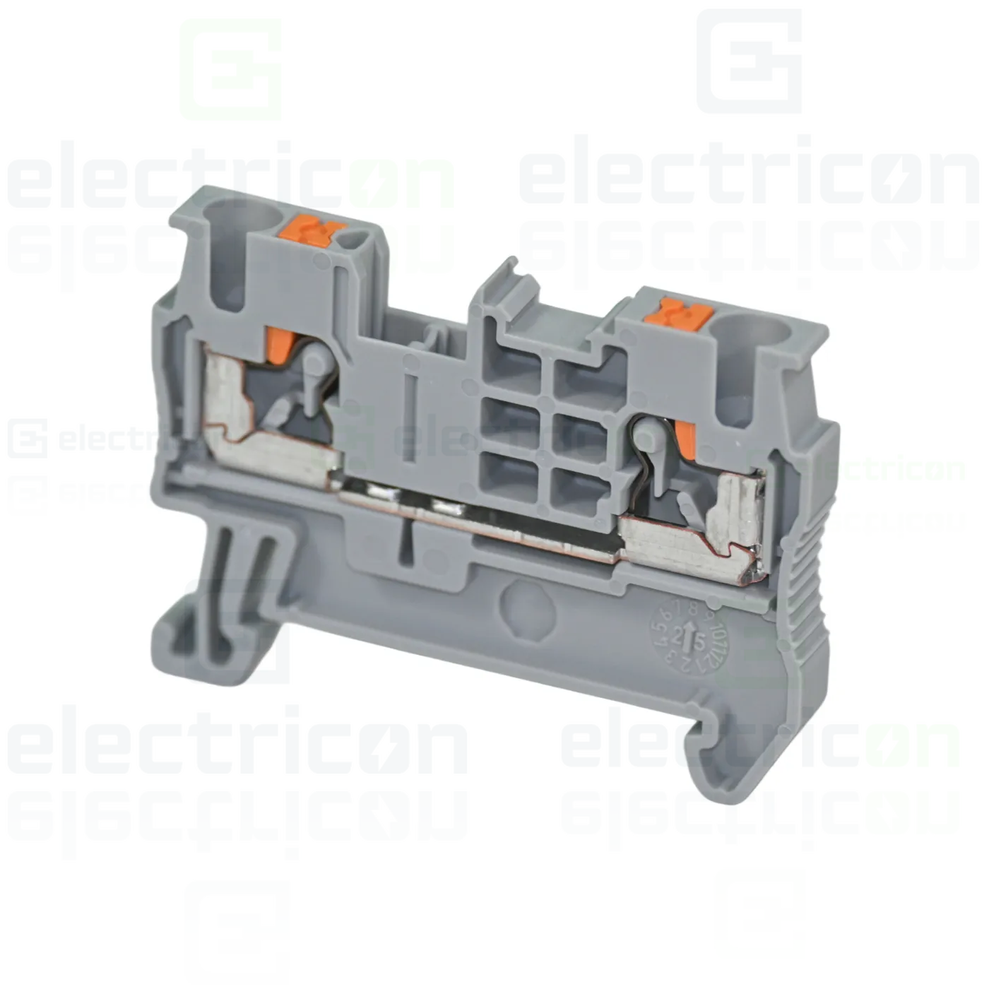 Clema șir, 2 conexiuni, 2.5mm2, gri, PT 2,5 Phoenix Contact, 3209510 [1]