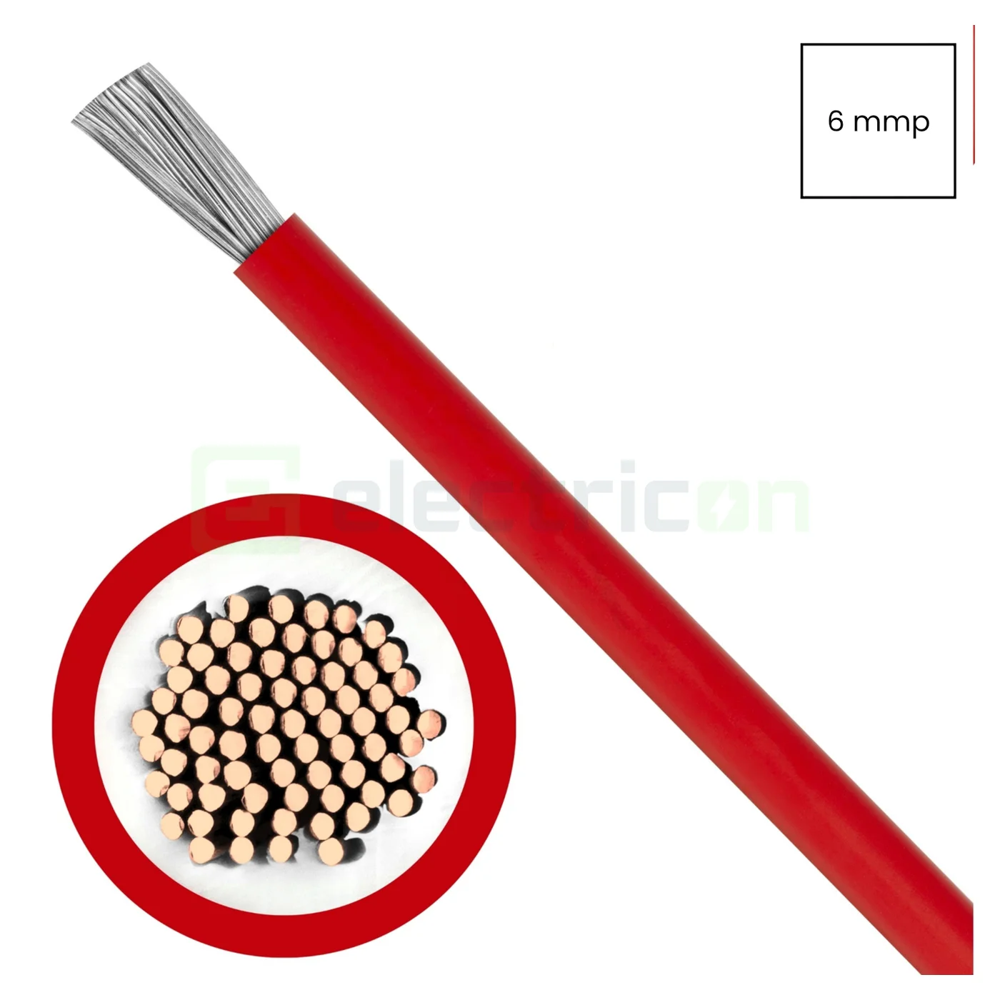 Cabluri solare - Cablu Solar Helukabel Roșu 6mm² 1500V DC 713569