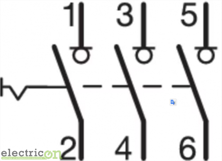 Separator compact 3P, 63A, 2.5M [1]