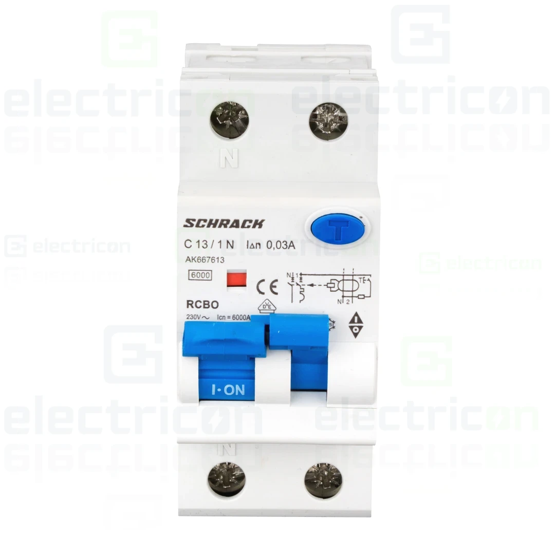 Siguranta RCBO 13A/30mA Schrack - AK667613 [1]