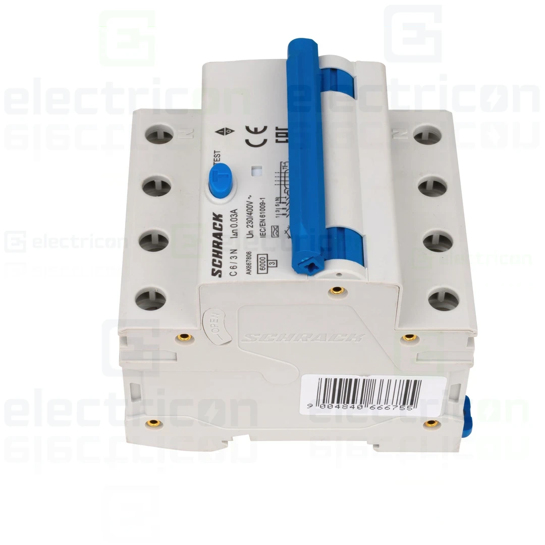 Siguranta RCBO 6A/30mA Schrack - AK667806 [3]