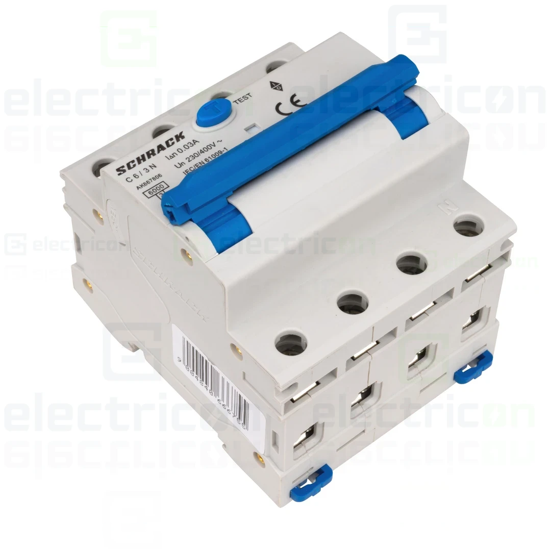 Siguranta RCBO 6A/30mA Schrack - AK667806 [2]