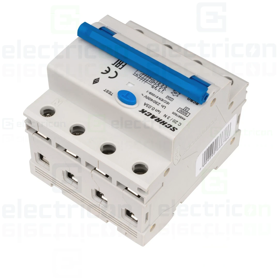 Siguranta RCBO 20A/30mA Schrack - AK667820 [8]