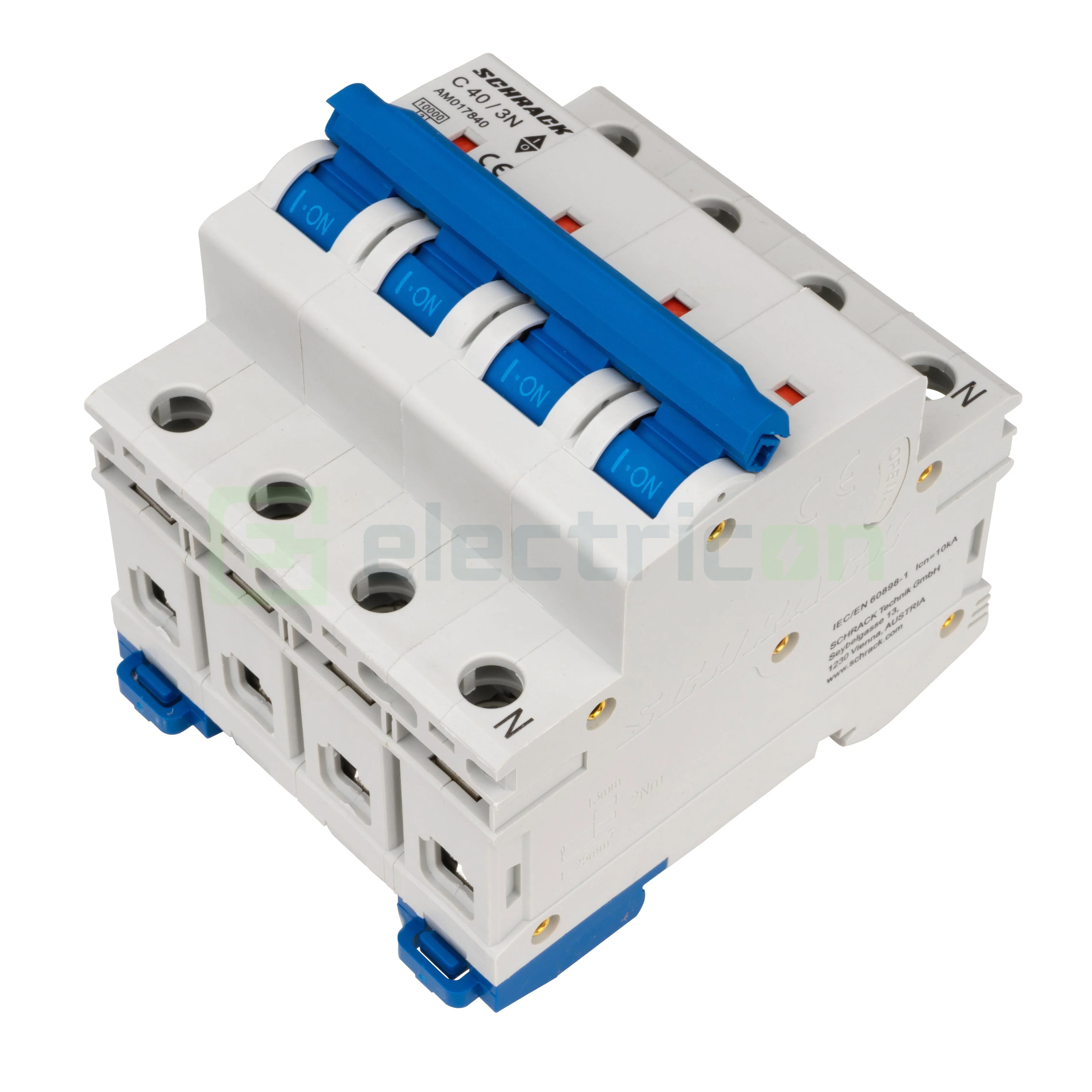 Disjunctor Schrack Amparo 3P+N 40A 10kA Curba C AM017840 [8]