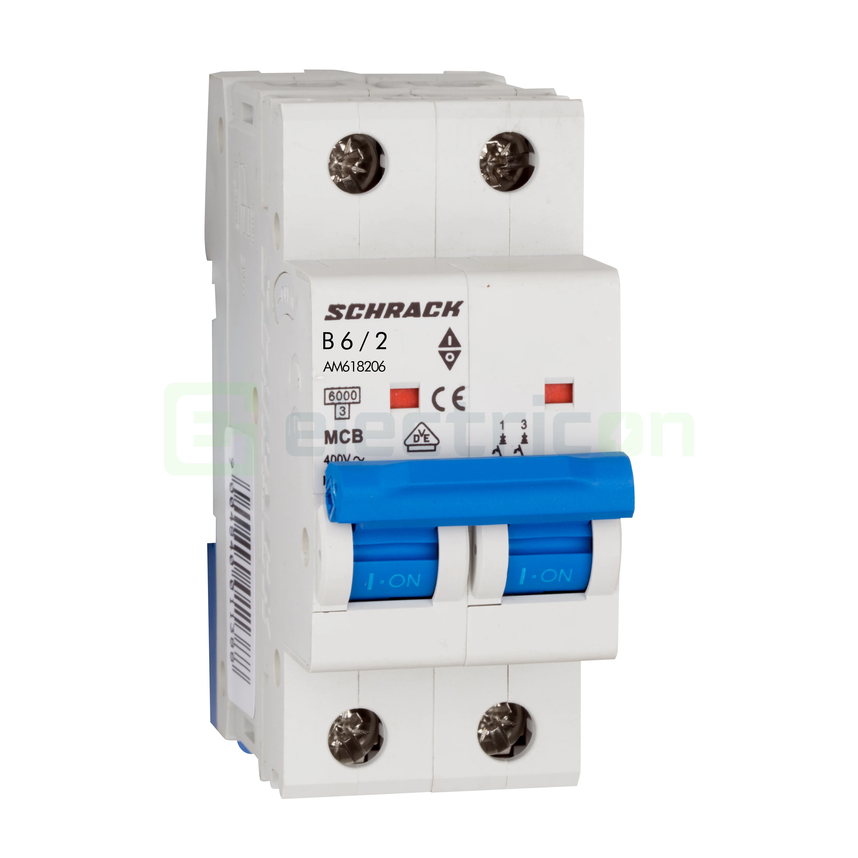 Sigurante automate - Siguranță Automată Schrack Amparo 2P 6A 6kA Curba B